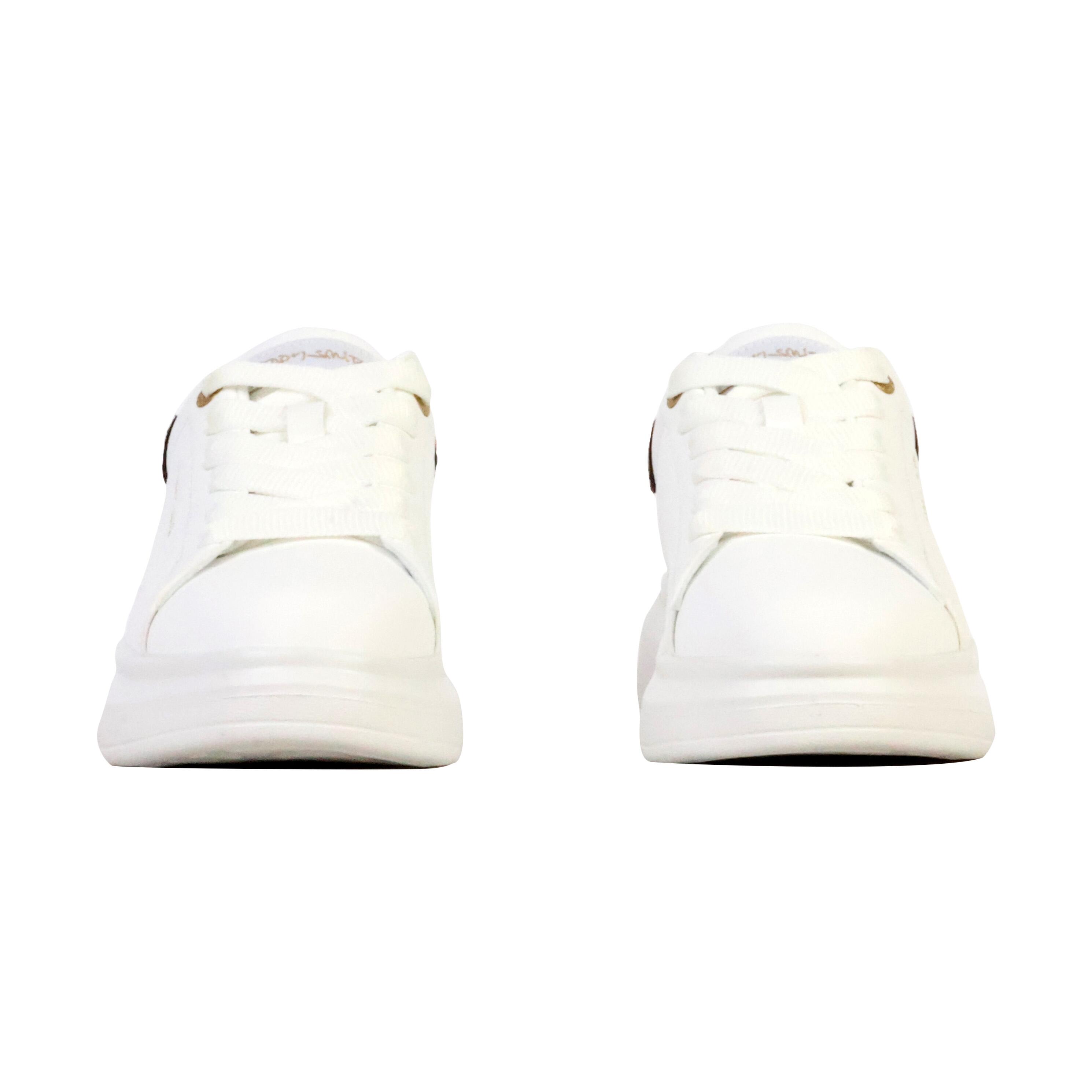 Zapatilla De Mujer Teddy Smith 120210 Camel-blanco 5/5