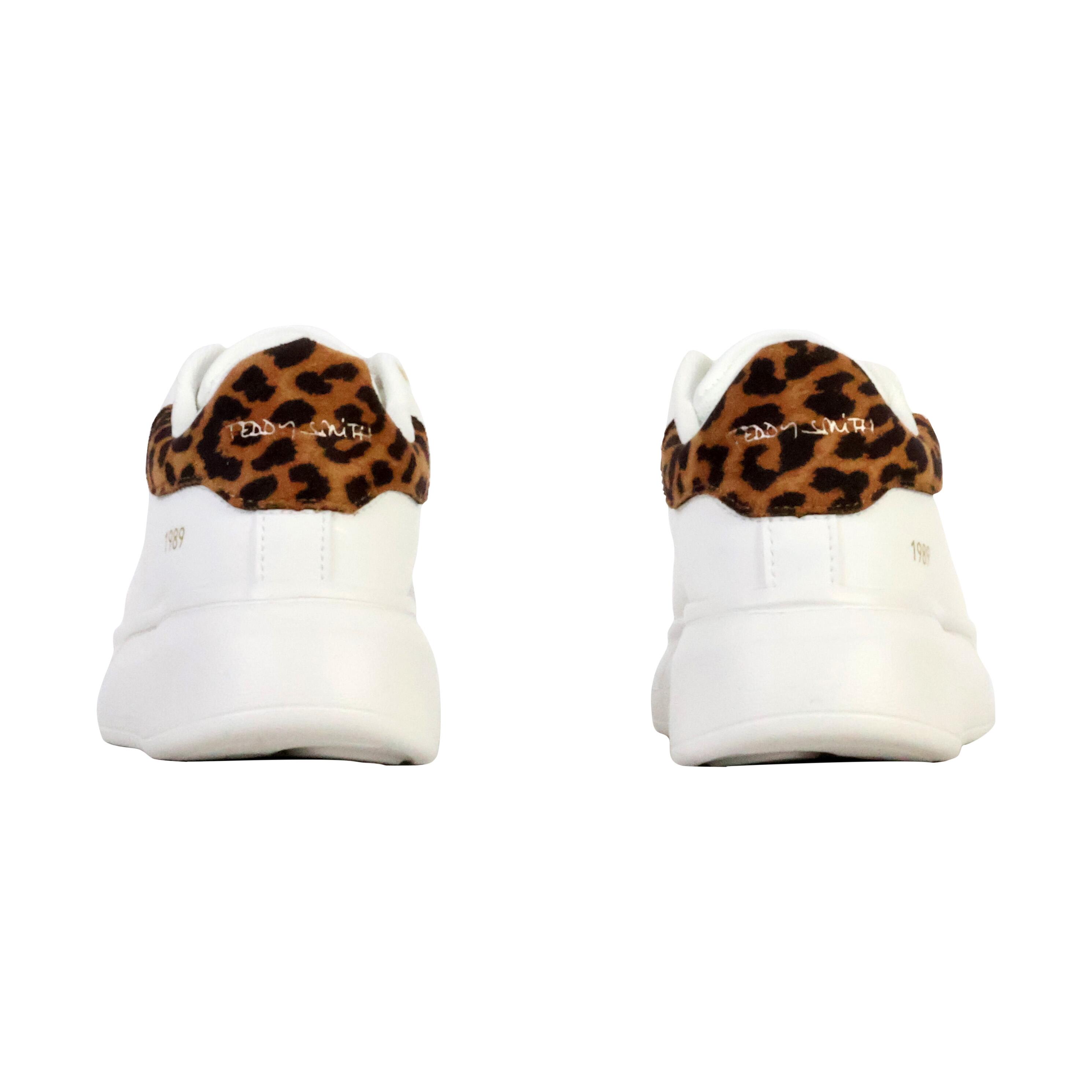 Zapatilla De Mujer Teddy Smith 120210 Camel-blanco 4/5