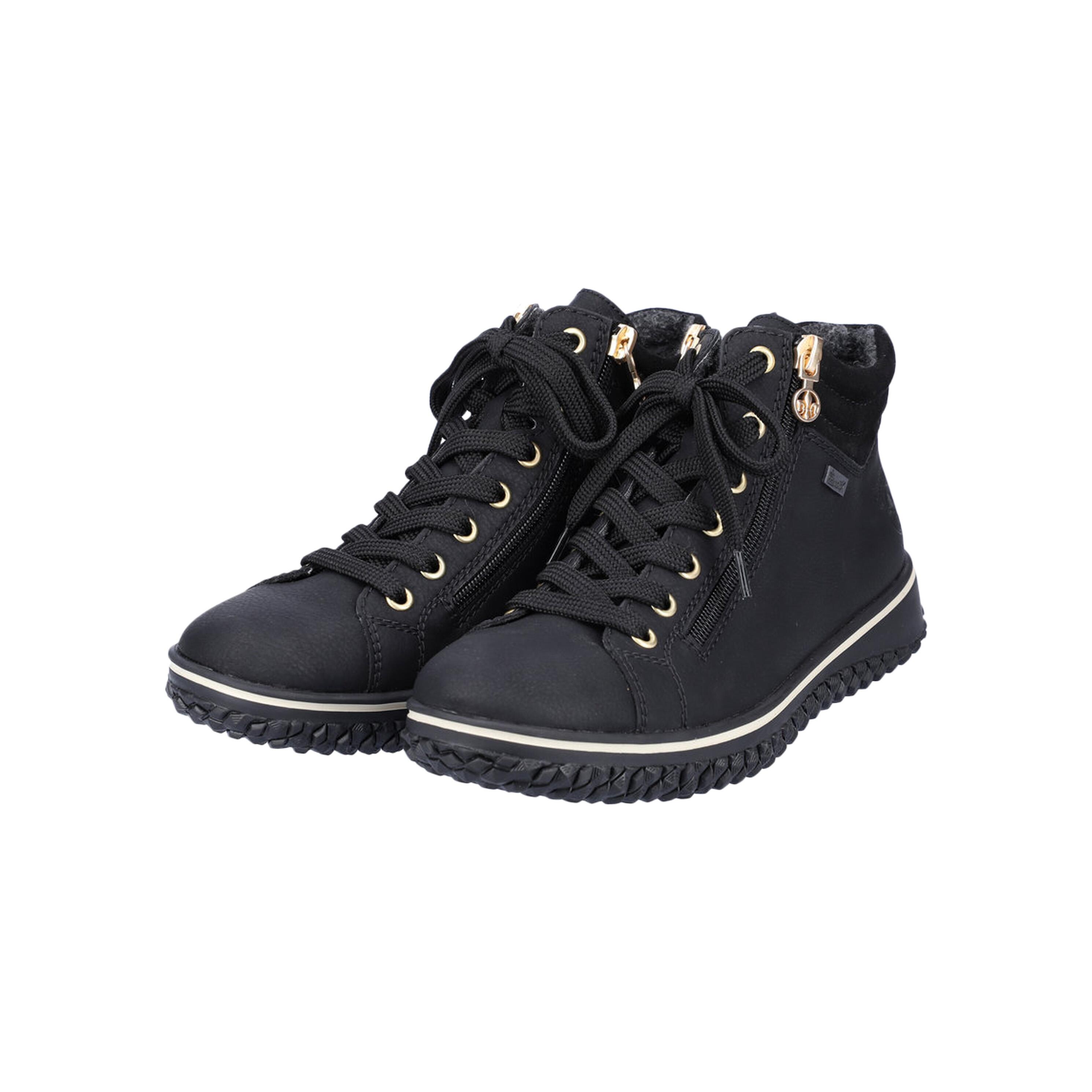 Womens Ankle Boots Leisure Lace Up Z4263-00 3/5