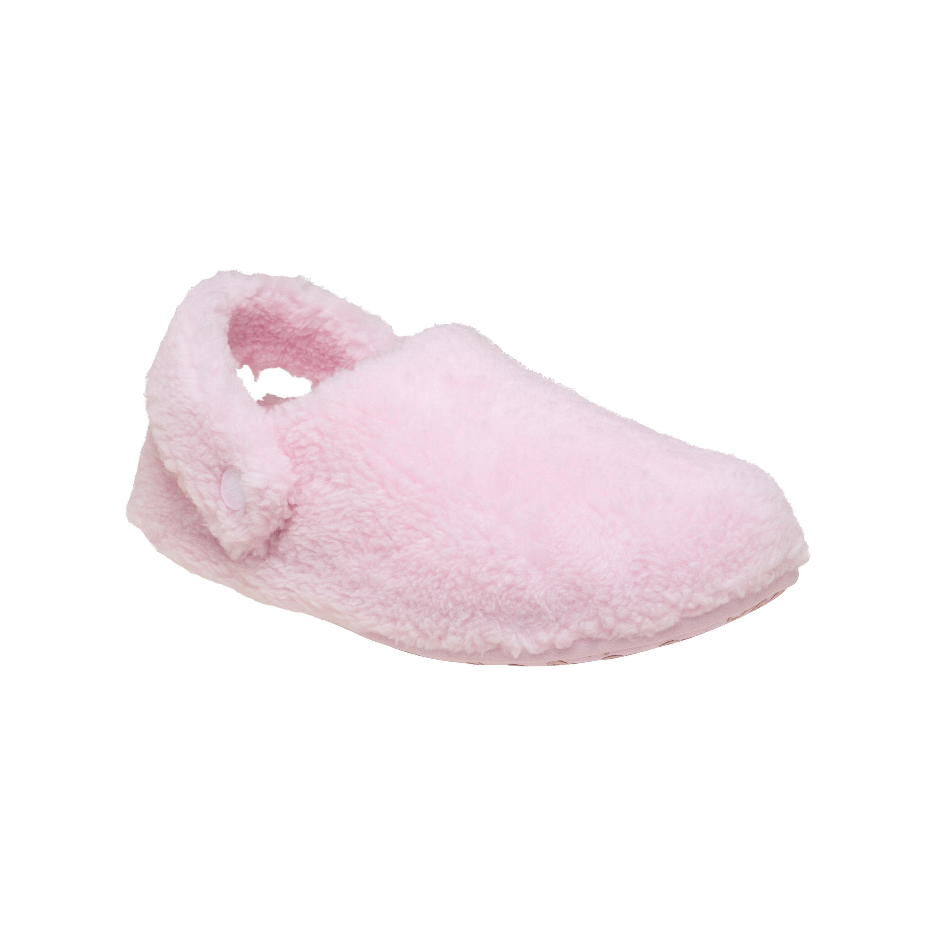Crocs Classic Cozzzy Polyester Women's Pink Milk Slippers 3/6