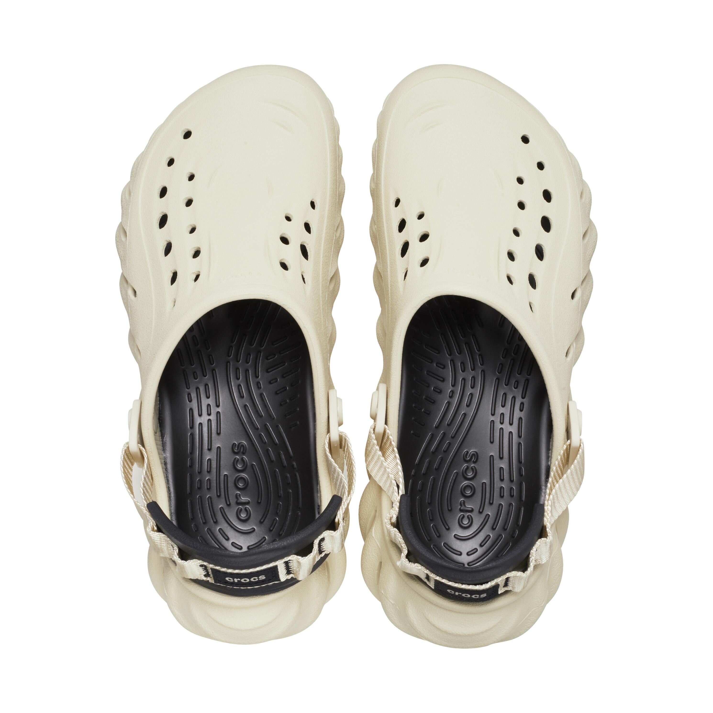 Crocs Echo Clog Bone Black 3/5