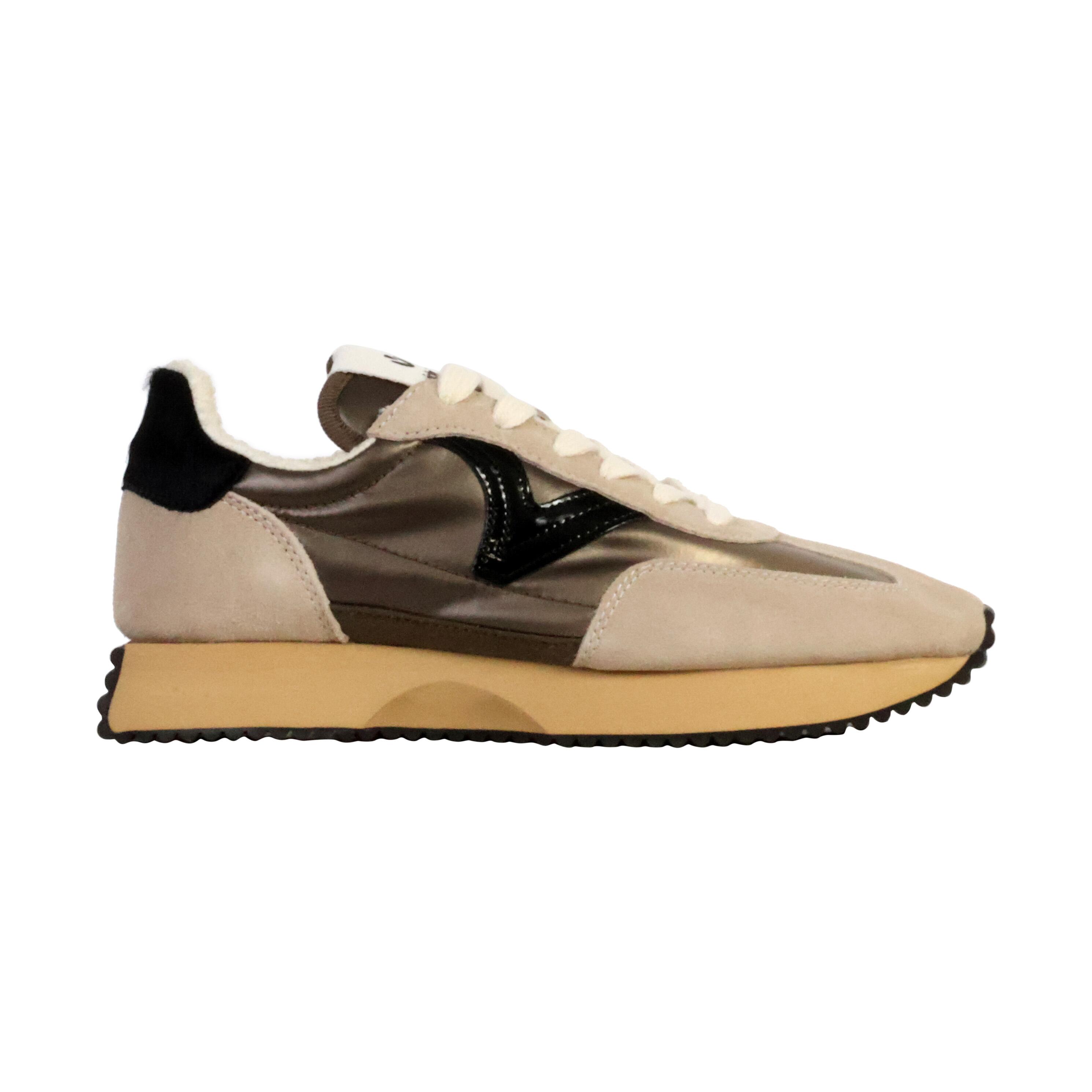 Sneakers Deportivas Mujer Victoria COSMOS NYLON METAL Bleu 2/6