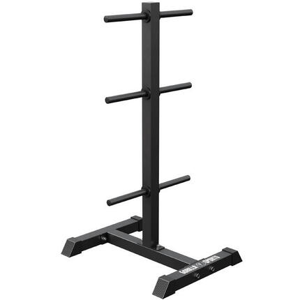 RACK DE RANGEMENT POUR POIDS DISQUES 30/31 MM | MUSCULATION | NOIR OU BLANC