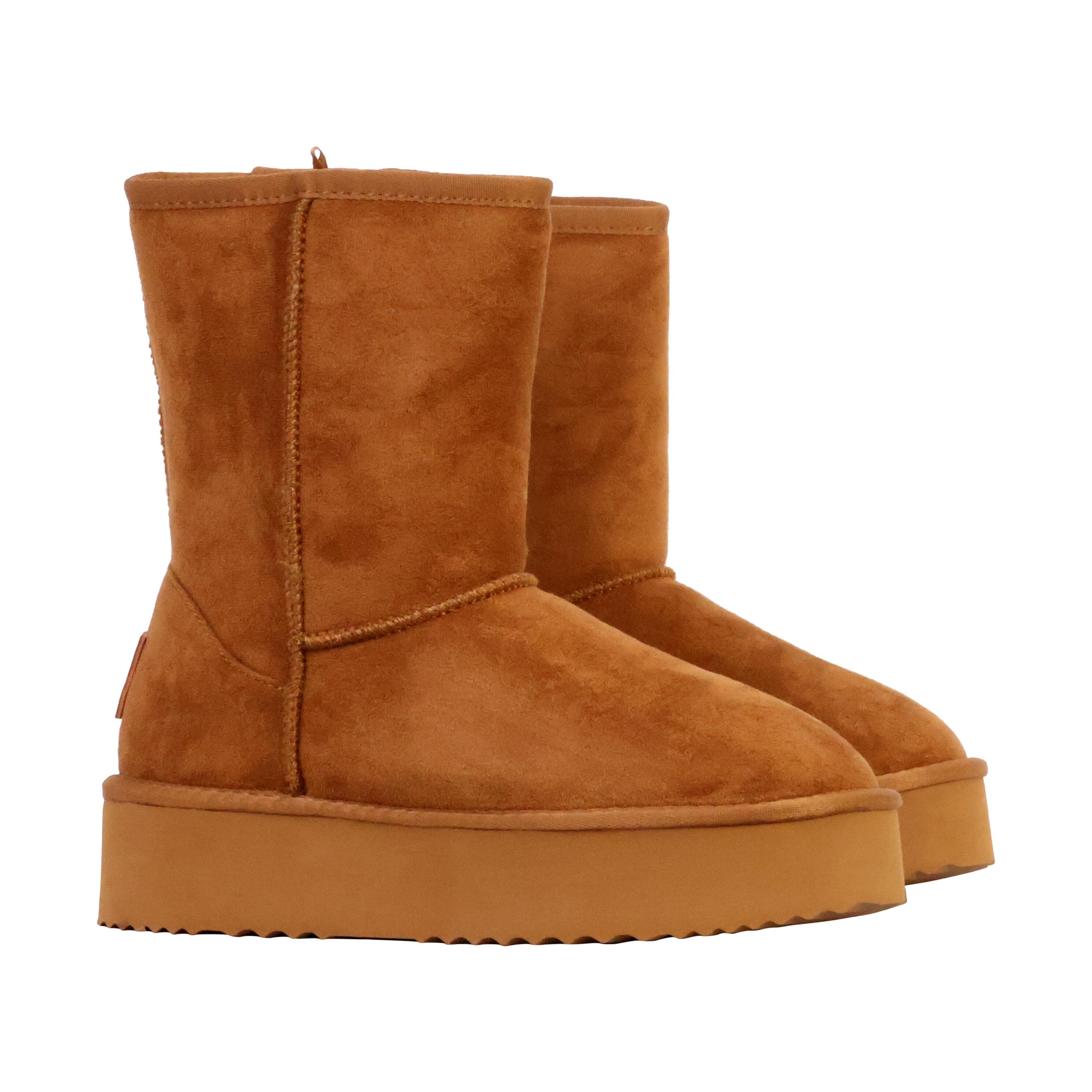 Botas Xti modelo 144339-CAMEL para mulheres 3/5