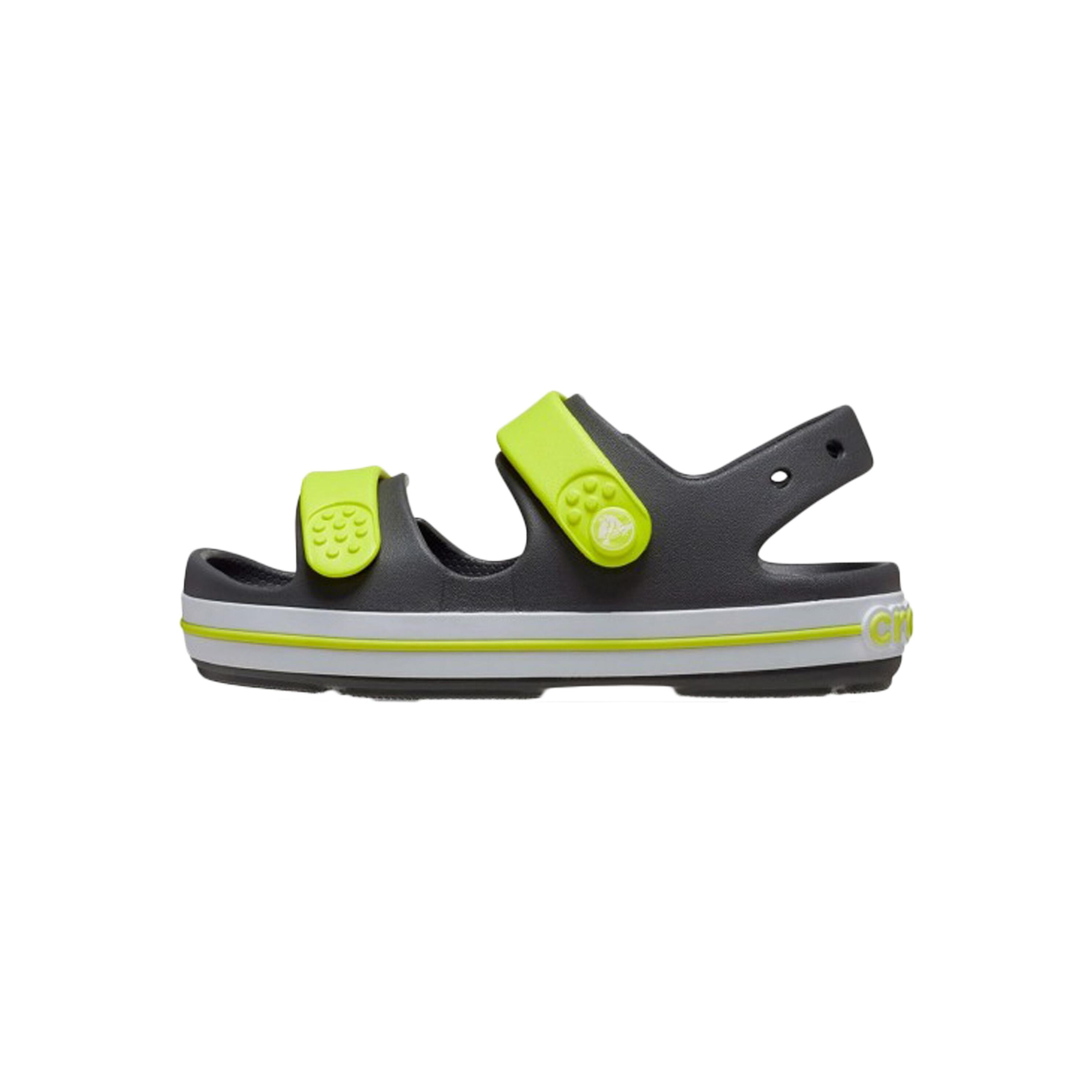 Crocs - Sandale Enfant Crocs Crocband Cruiser Grise - Sandales - Blanc|jaune|multicolore - Decathlon