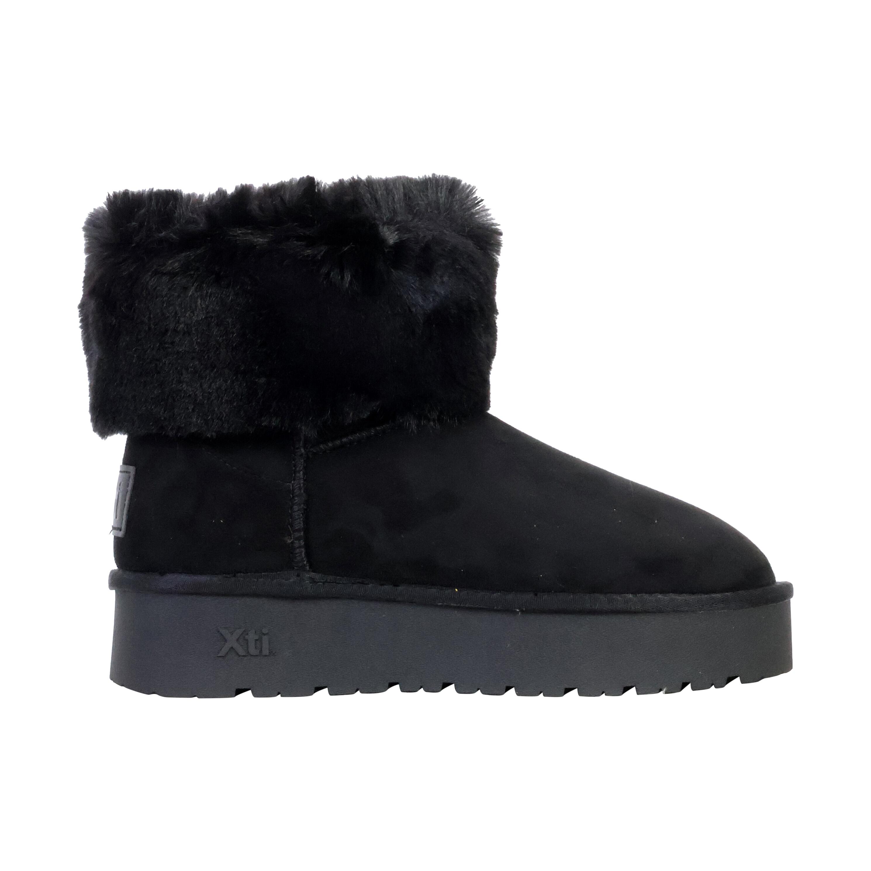 Botines Planos Mujer Xti  Negro 2/5