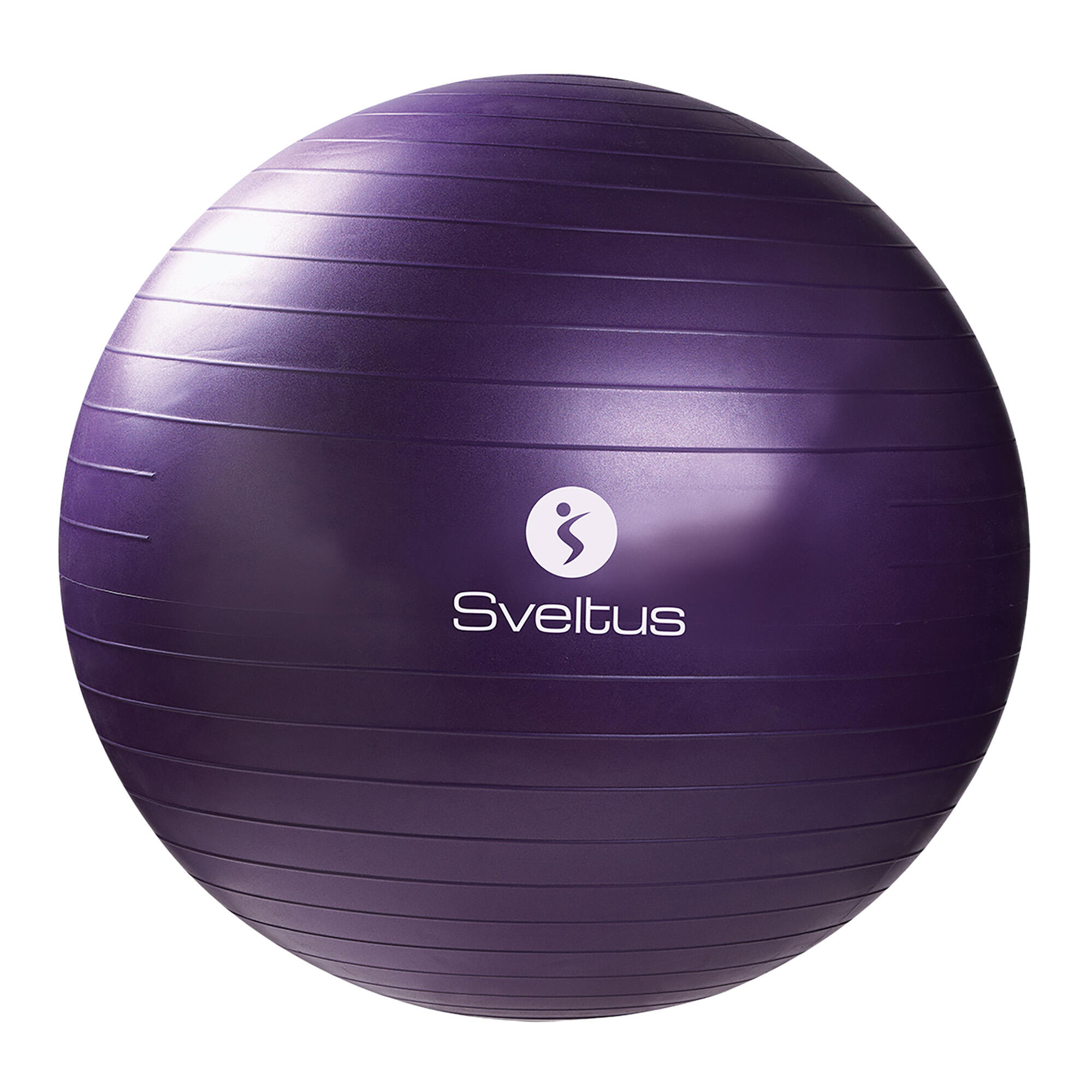 Ballon de gymnastique Sveltus 75 cm violet - Swiss ball pour Pilates 3/3