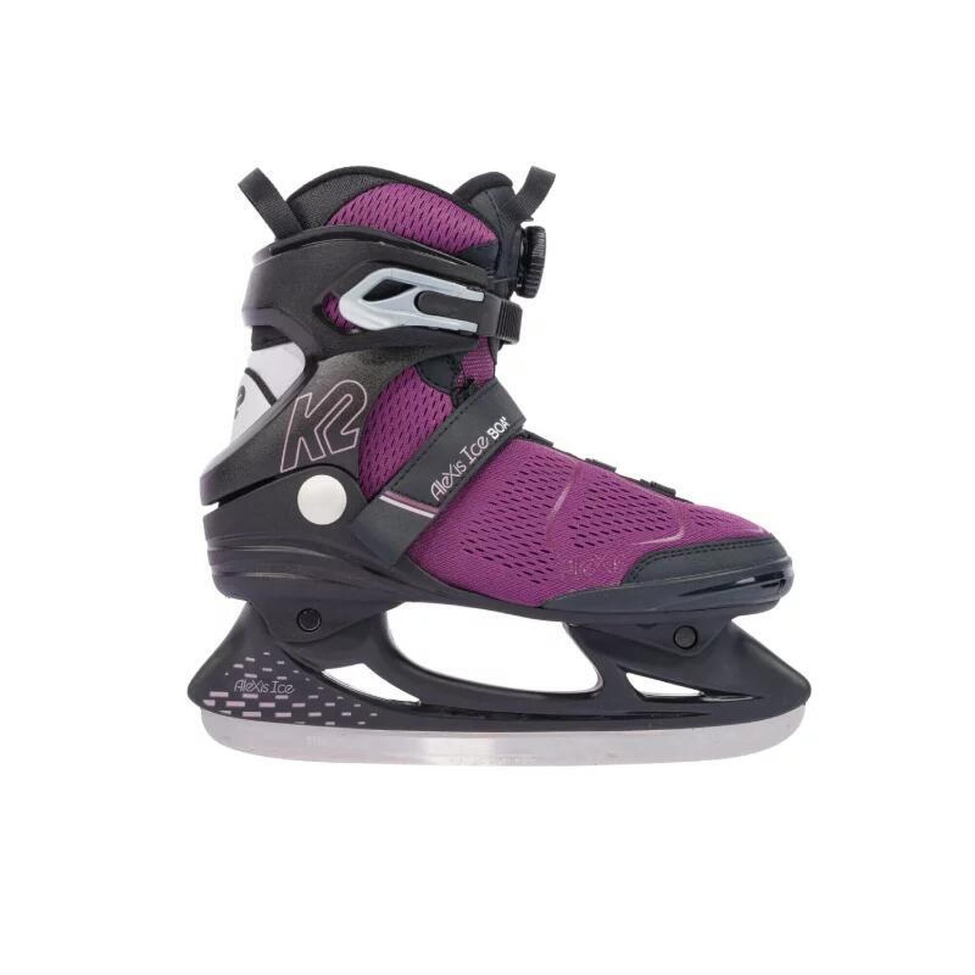 K2 - K2 Alexis Boa Femmes Patins A Glace - Noir/violet - 40.5 - Patins À Glace - Violet - 40,5 - Decathlon