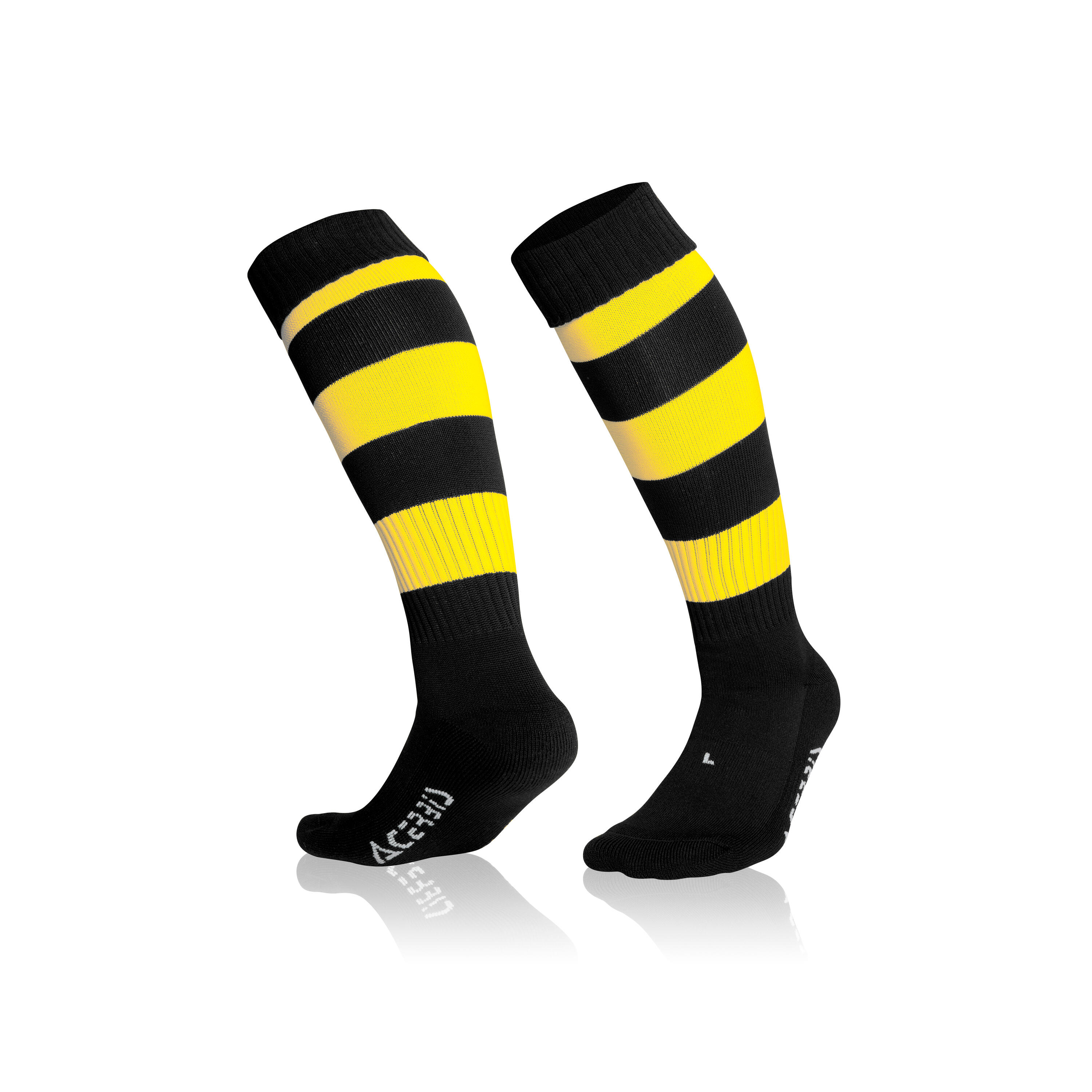 Acerbis - Lots De 5 Paires De Chaussettes Enfant Acerbis - Chaussettes - Jaune|noir - 34 2xs - Decathlon