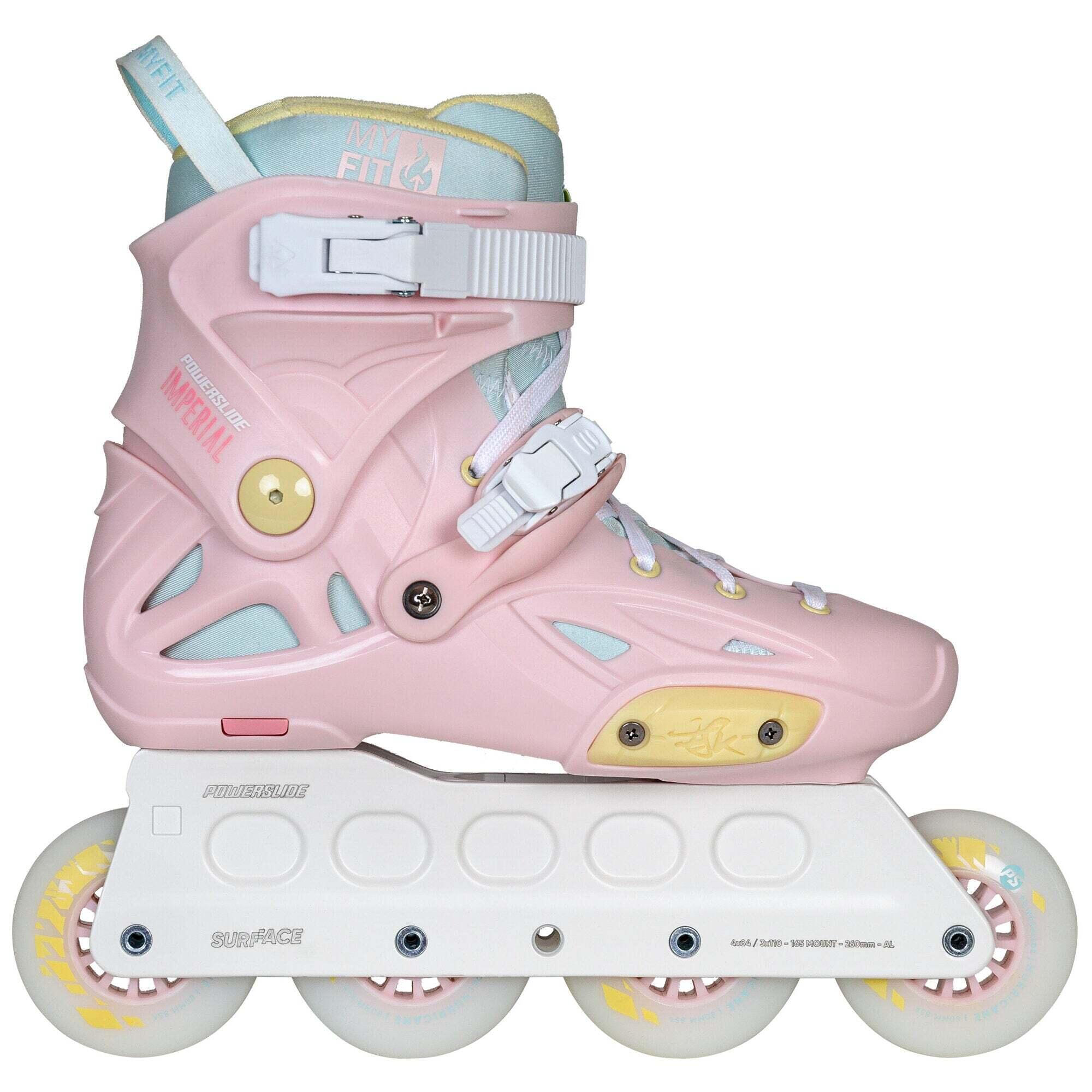 Powerslide - Roller Quad Powerslide Imperial Lollipop 80 - Patins À Roulettes - Rose - 39/42 - Decathlon