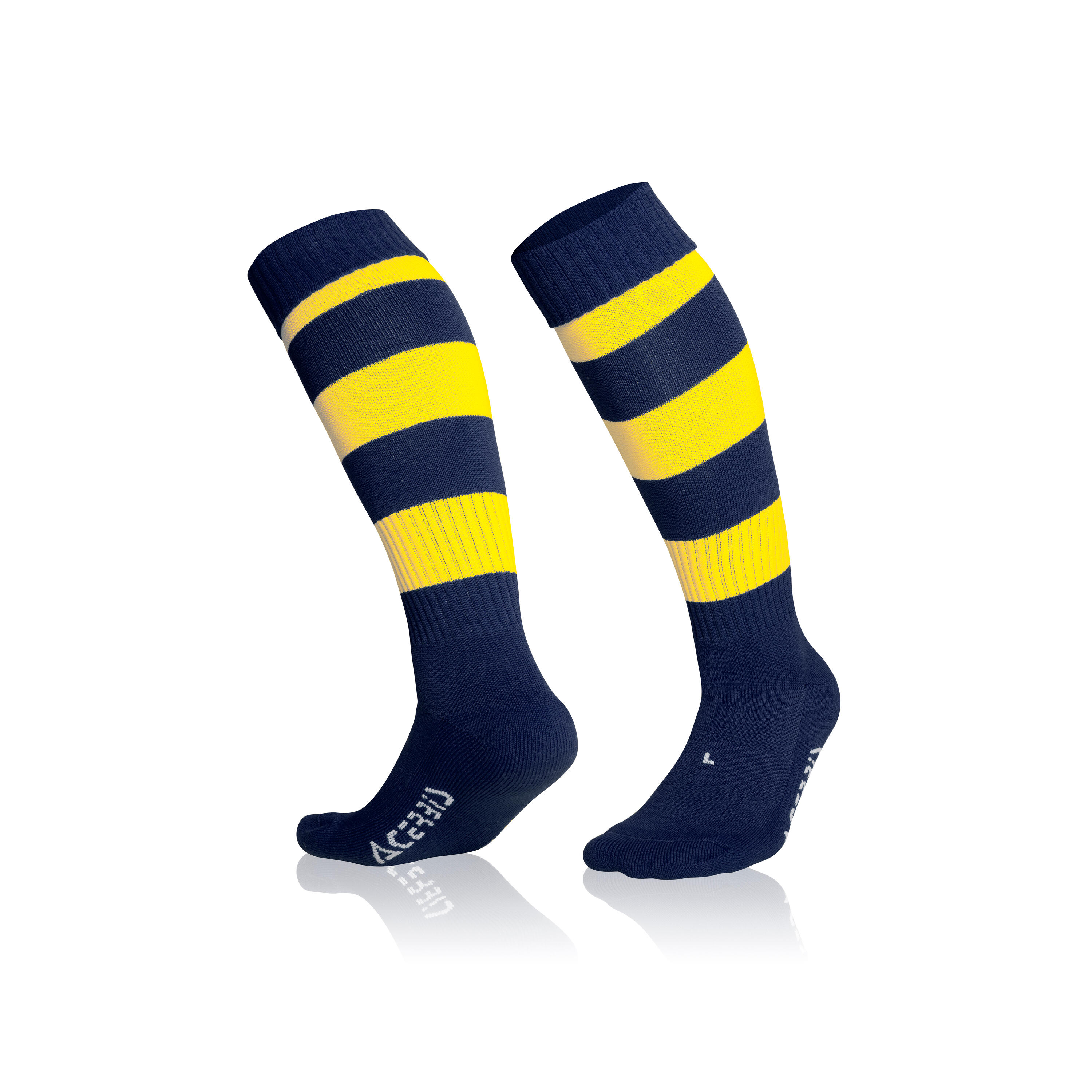 Acerbis - Lots De 5 Paires De Chaussettes Enfant Acerbis - Chaussettes - Bleu|jaune - 34 2xs - Decathlon