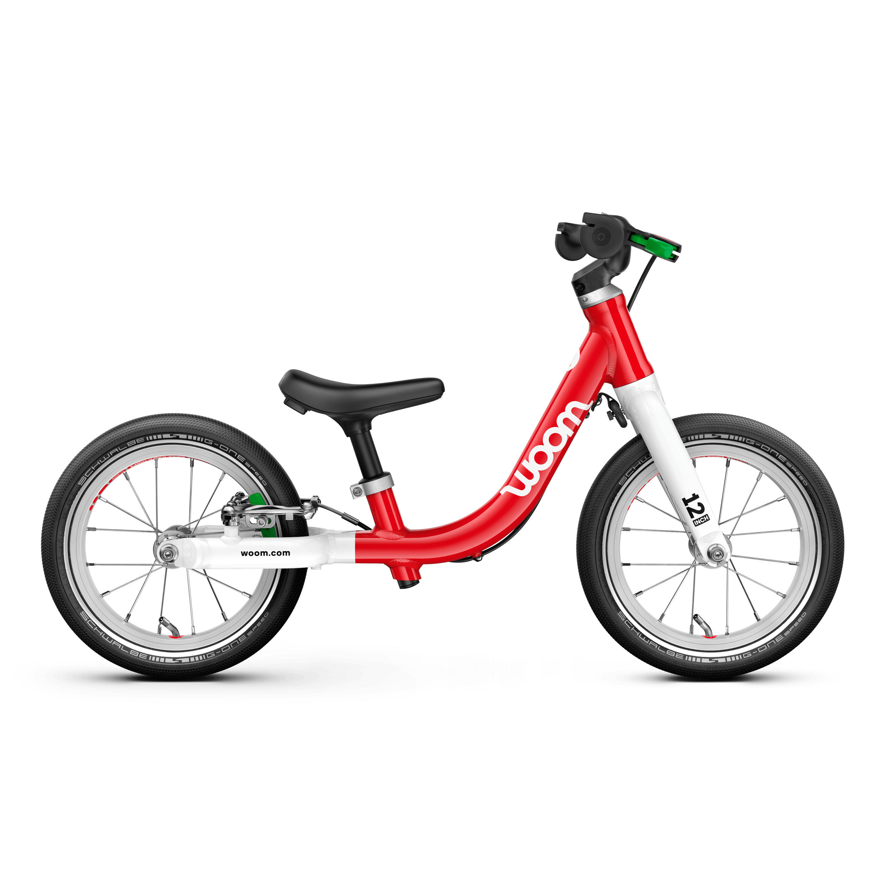 Woom - Draisienne Enfant Woom Go 1 (gen. H) - Vélo Tout Terrain - Bordeaux|rouge - 12" - Decathlon