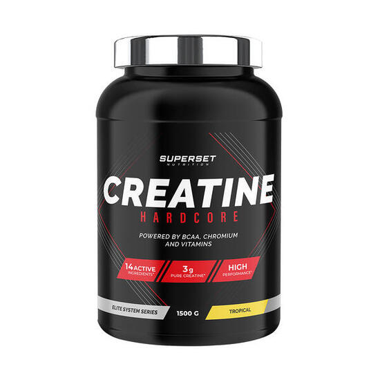 Créatines | Creatine Hardcore (1,5kg) | Tropical