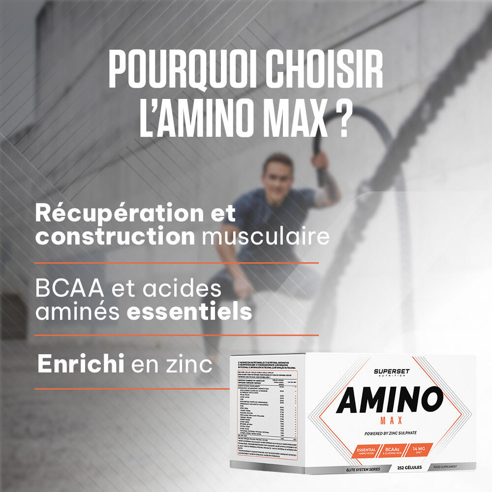 Amino - Amino Max (252 Caps) 5/5