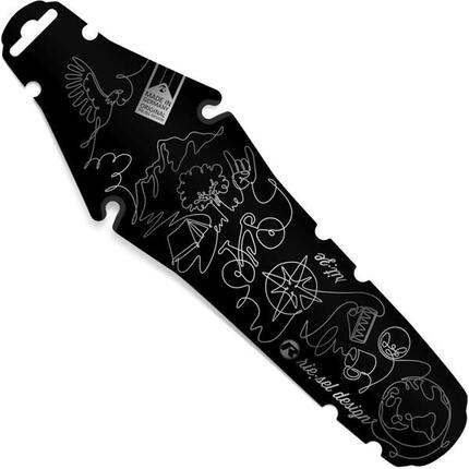 Steckschutzblech Mudguard für den Sattel Rennrad Gravel Schutzblech hinten