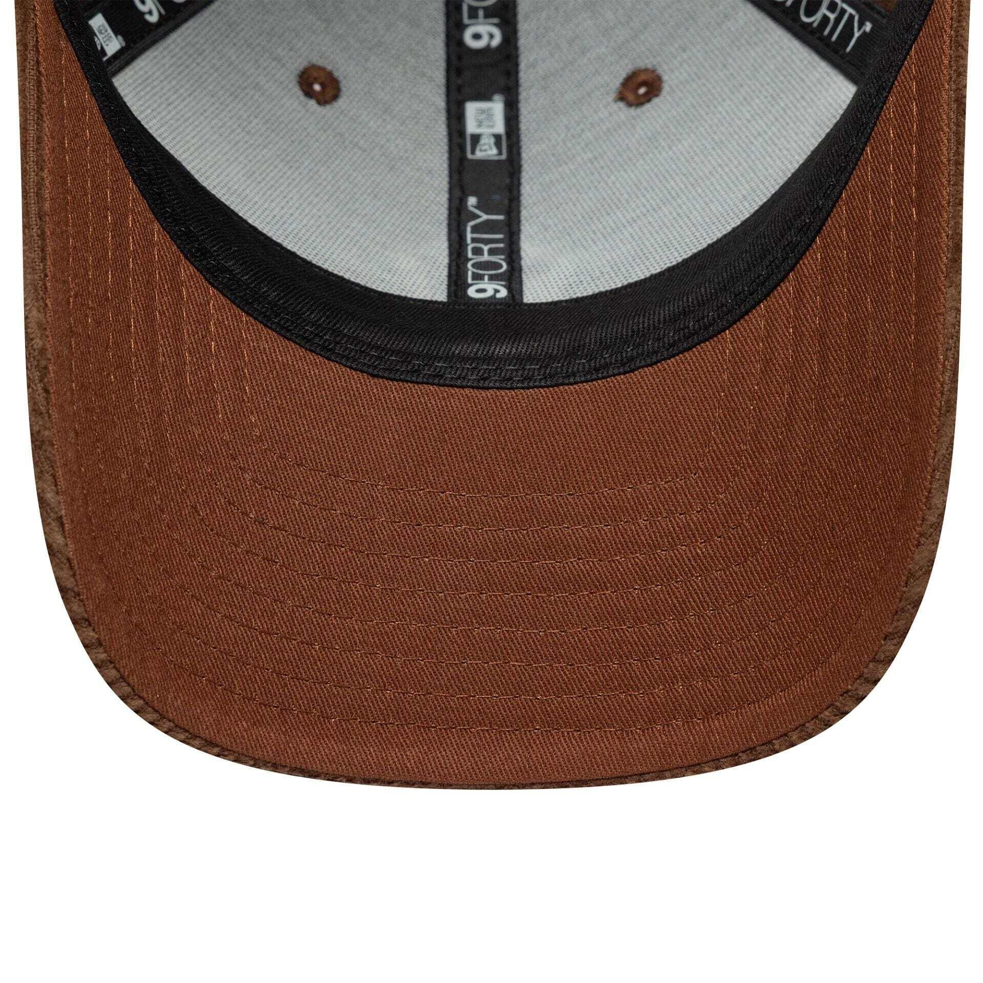 Bonnet New Era Modèle Cord 9forty Mc Neyyan Couleur Marron 4/5