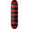 KFD Stripes Placă Skateboard - 7.825" - Roșu