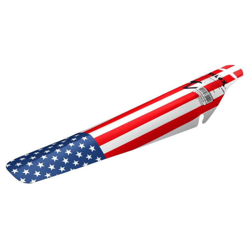 Velox - Garde-boue Route-vtt Arrière Clipsable Sous La Selle Velox - Garde-boue - Blanc|multicolore - 340 Mm - Decathlon