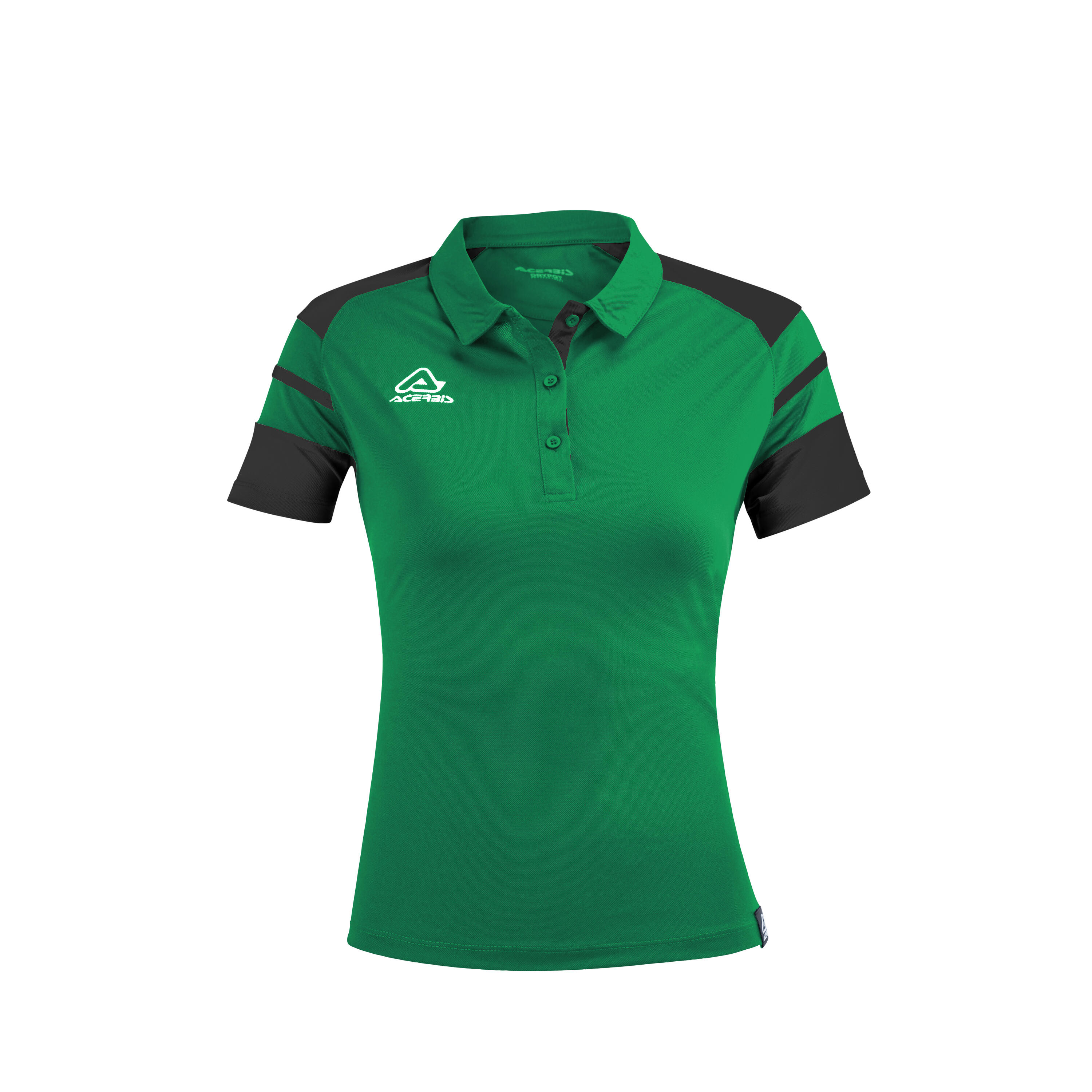 Acerbis - Polo Fille Acerbis Kemari - Polo Manches Courtes - Noir|vert - 34 2xs - Decathlon