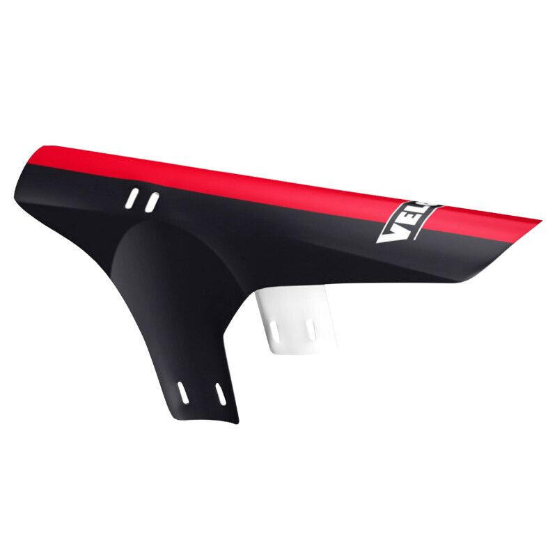 Velox - Garde-boue Vtt Avant Fixation Fourche Rilsan Velox - Garde-boue - Noir|rouge - No Size - Decathlon
