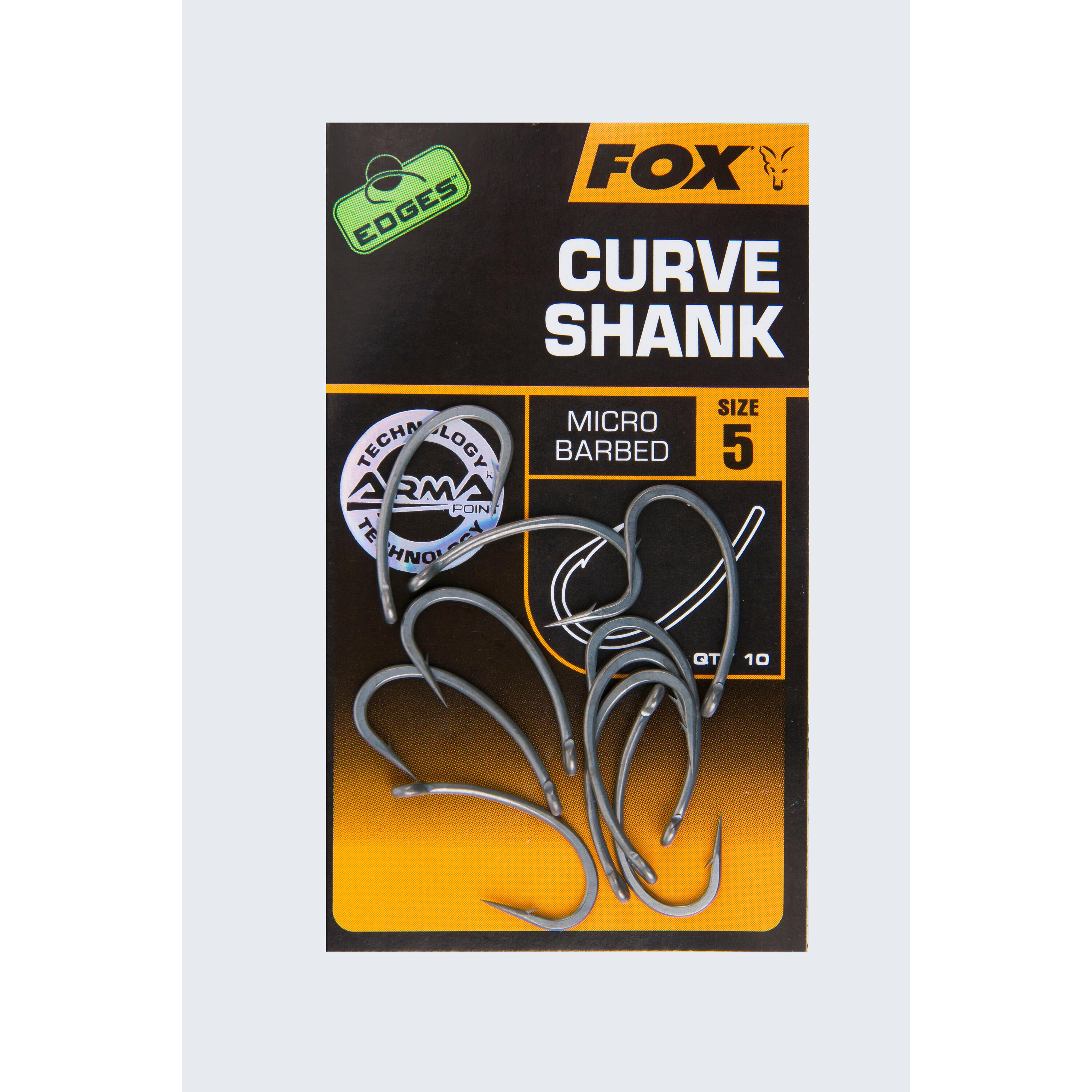 Hameçon Fox Curve Shank Edges taille 2 2/4