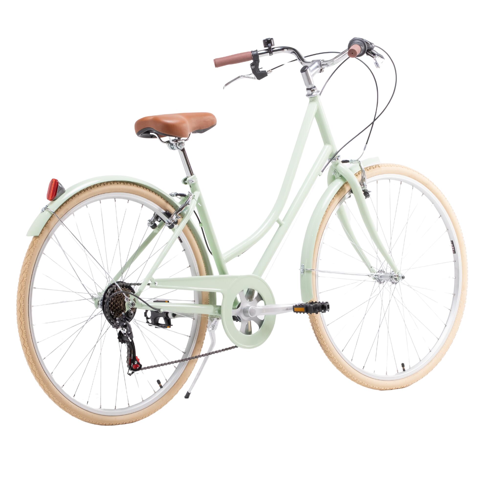 Citybike Niza pastellgrün 7 Gänge 3/6
