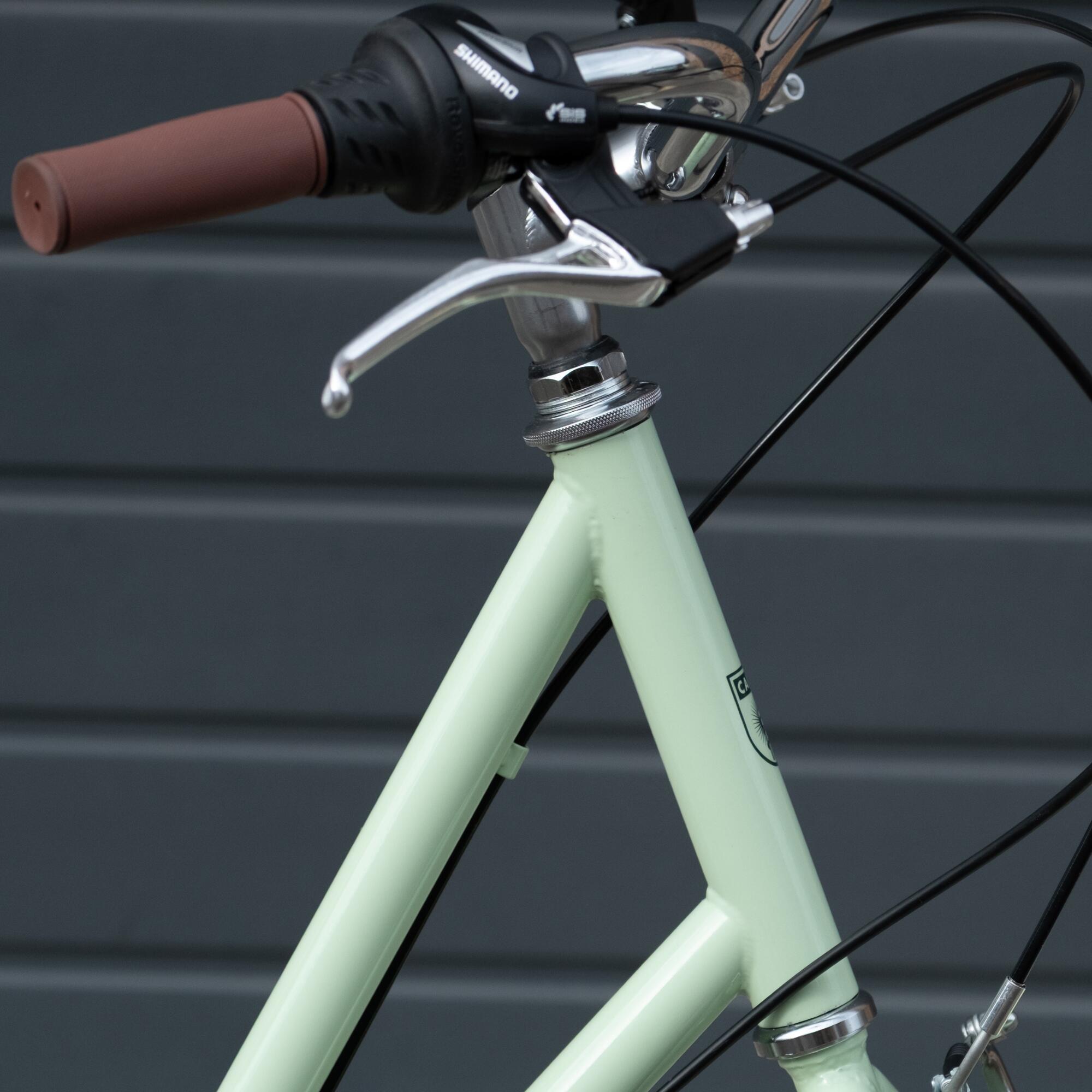 Citybike Niza pastellgrün 7 Gänge 5/6