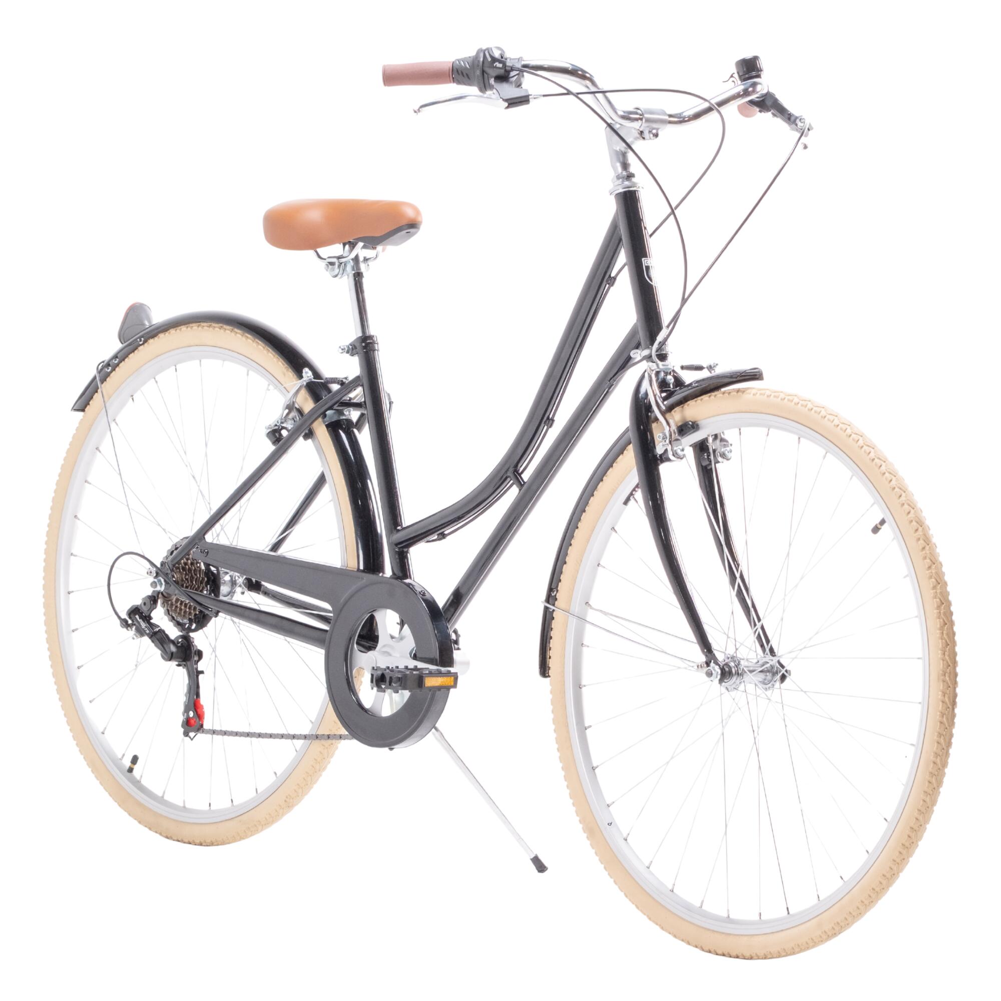 Citybike Niza schwarz 7 Gänge 2/6
