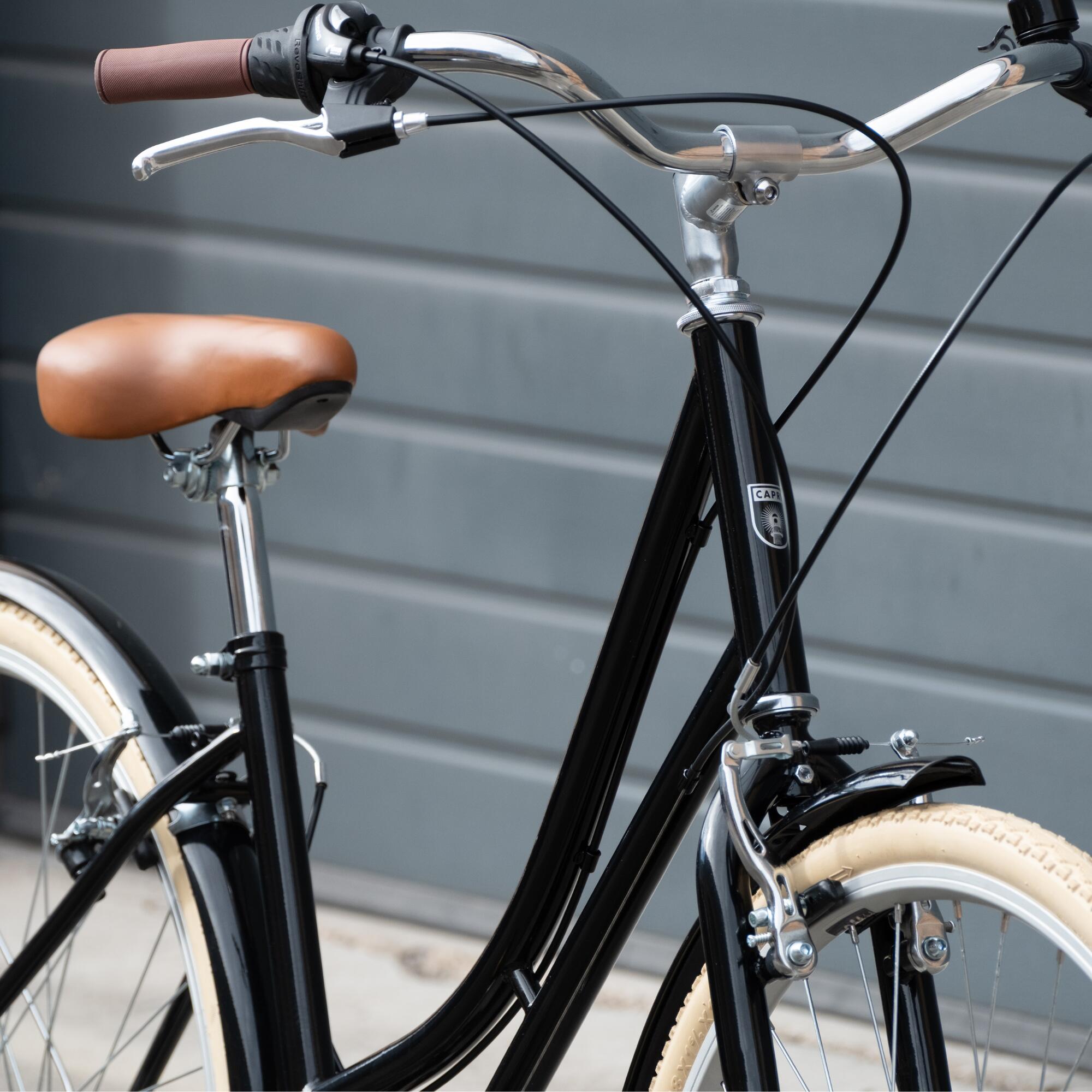 Citybike Niza schwarz 7 Gänge 4/6