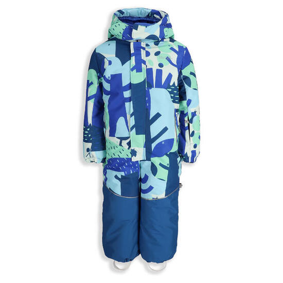 Kinder Schneeanzug Skianzug warm ZL5 blau