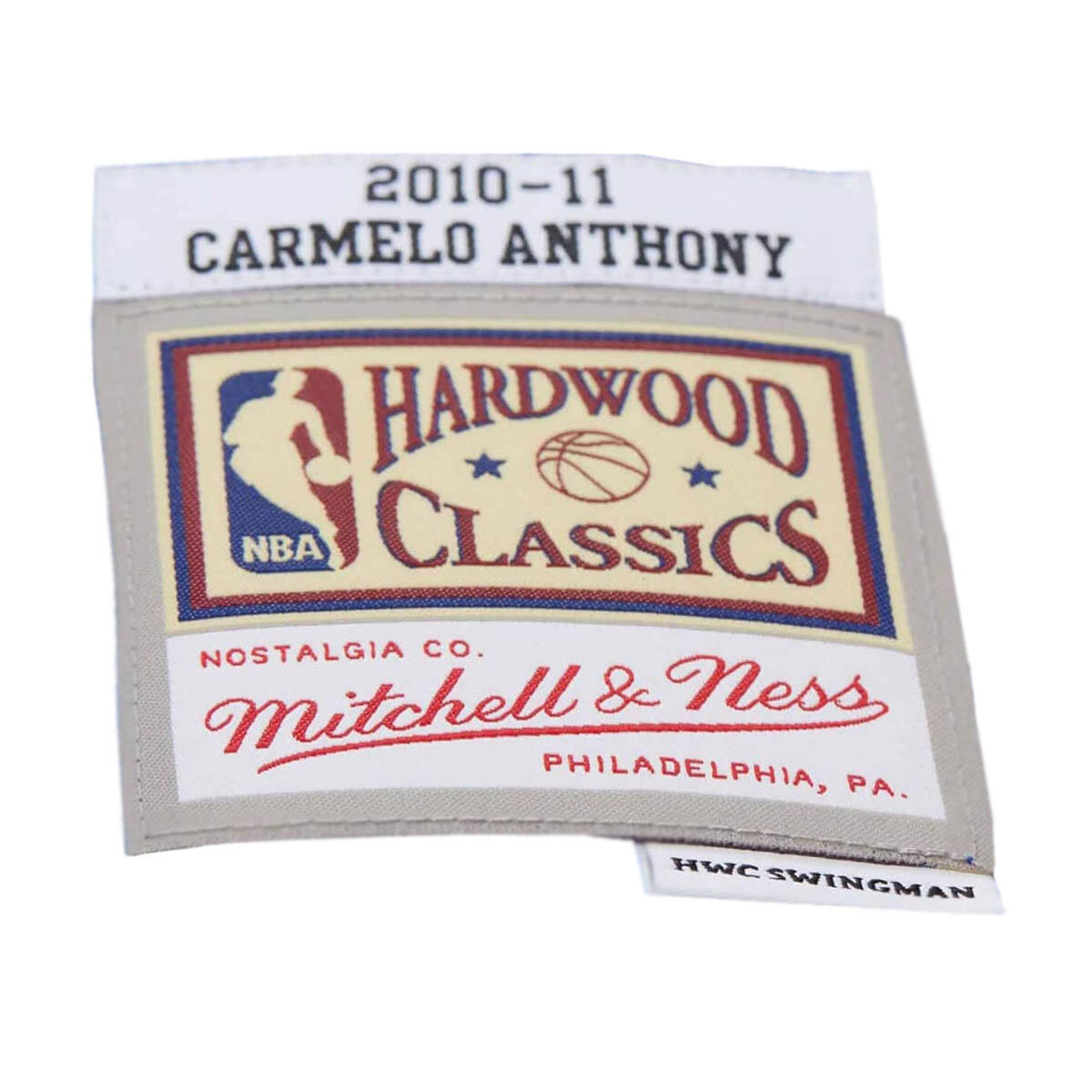 Mitchell & Ness Swingman Jersey New York Knicks Carmelo Anthony 2010/11 blau 5/5