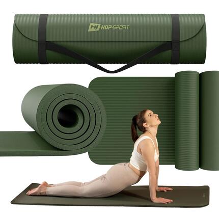 Tapis de fitness 1 cm Pilates Yoga et Gymnastique 190x60cm Hop-Sport Rose saumon