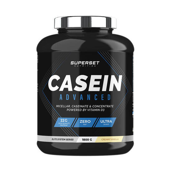 100% CASEIN ADVANCED (1,8kg) | Vanille Crémeuse