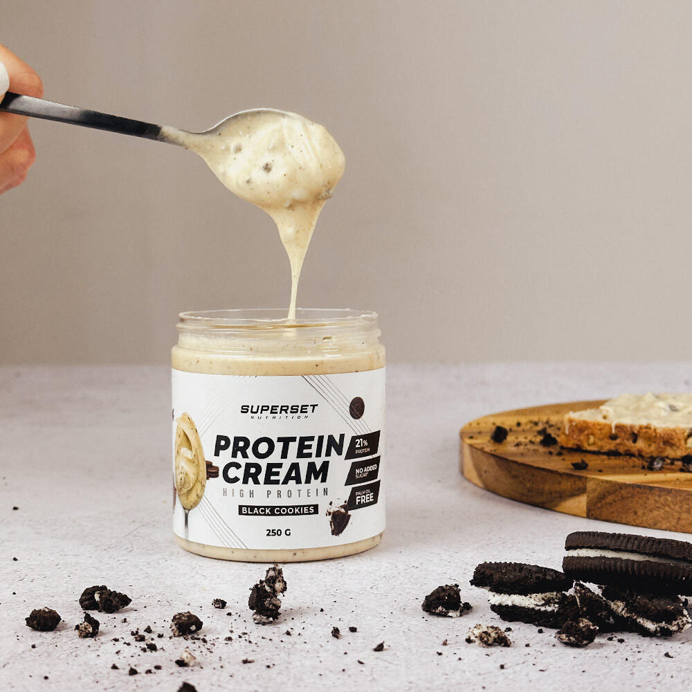 Pâtes à Tartiner Protéinées | Protein Cream (250g) | Black Cookies 2/7