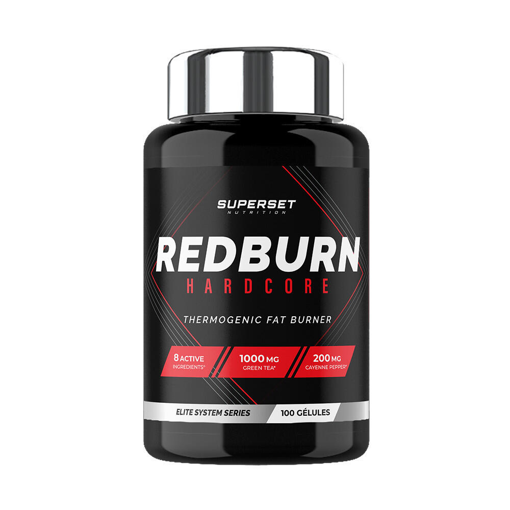 Superset Nutrition - Brûleurs De Graisse | Redburn Hardcore (100 Caps) - Caféine - No Size - Decathlon