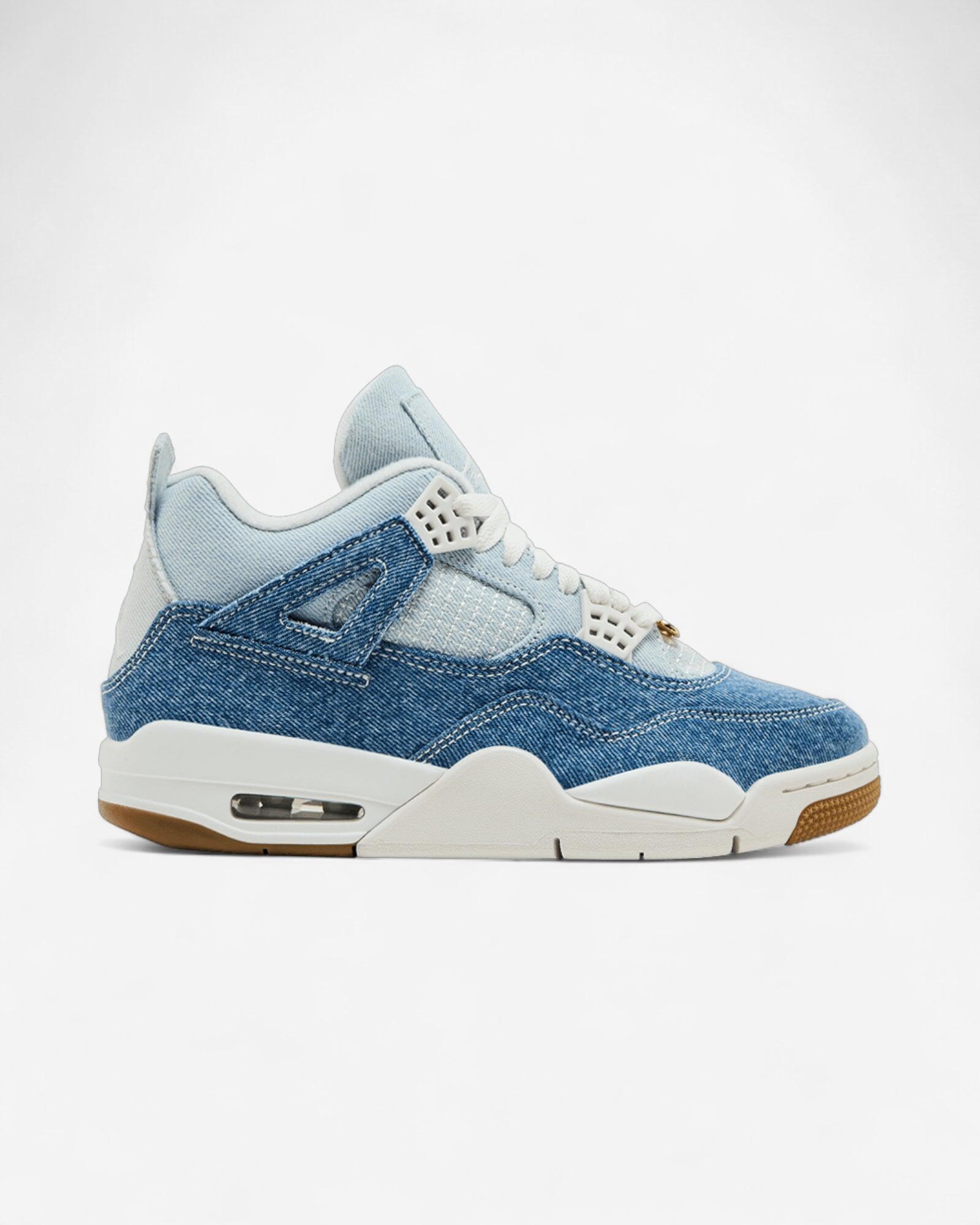 Jordan 4 retro tex denim worn blue (women's)