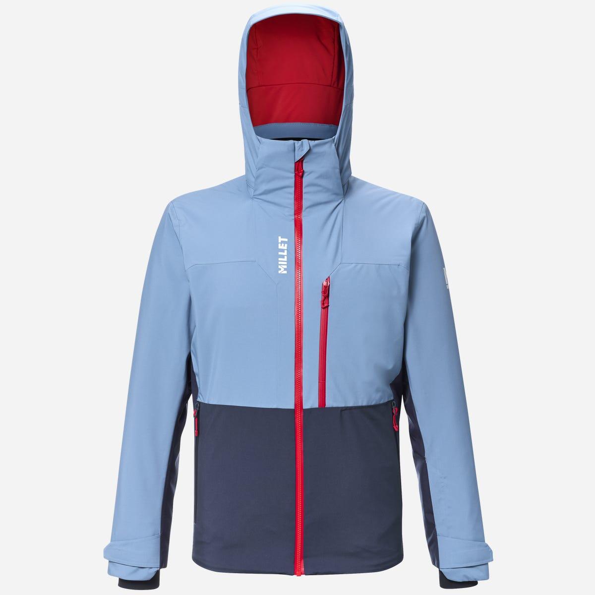 celeste / blu navy / rosso