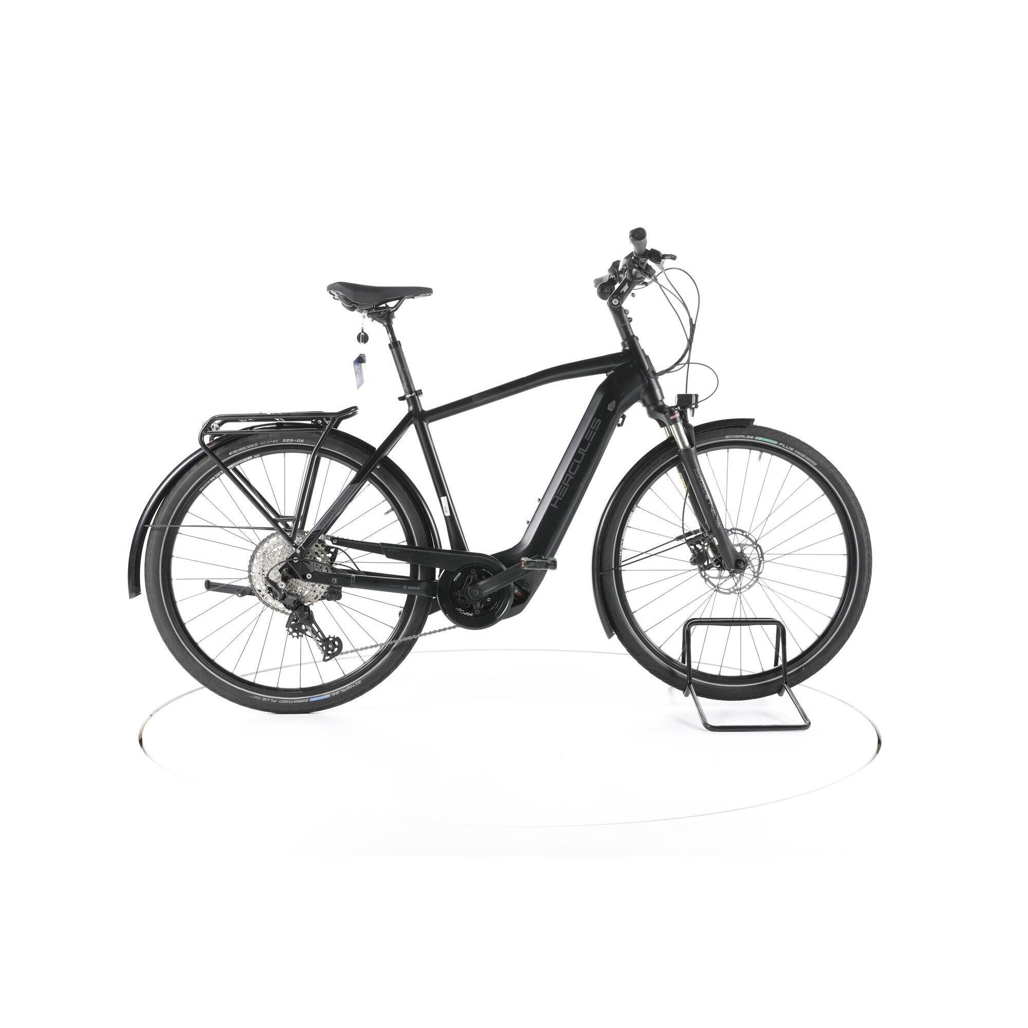 Hercules - Reconditionné - Hercules Futura Comp I-11 Trekking Vélo Électrique - Bon - Vélo De Voyage - Noir - 53 - Decathlon
