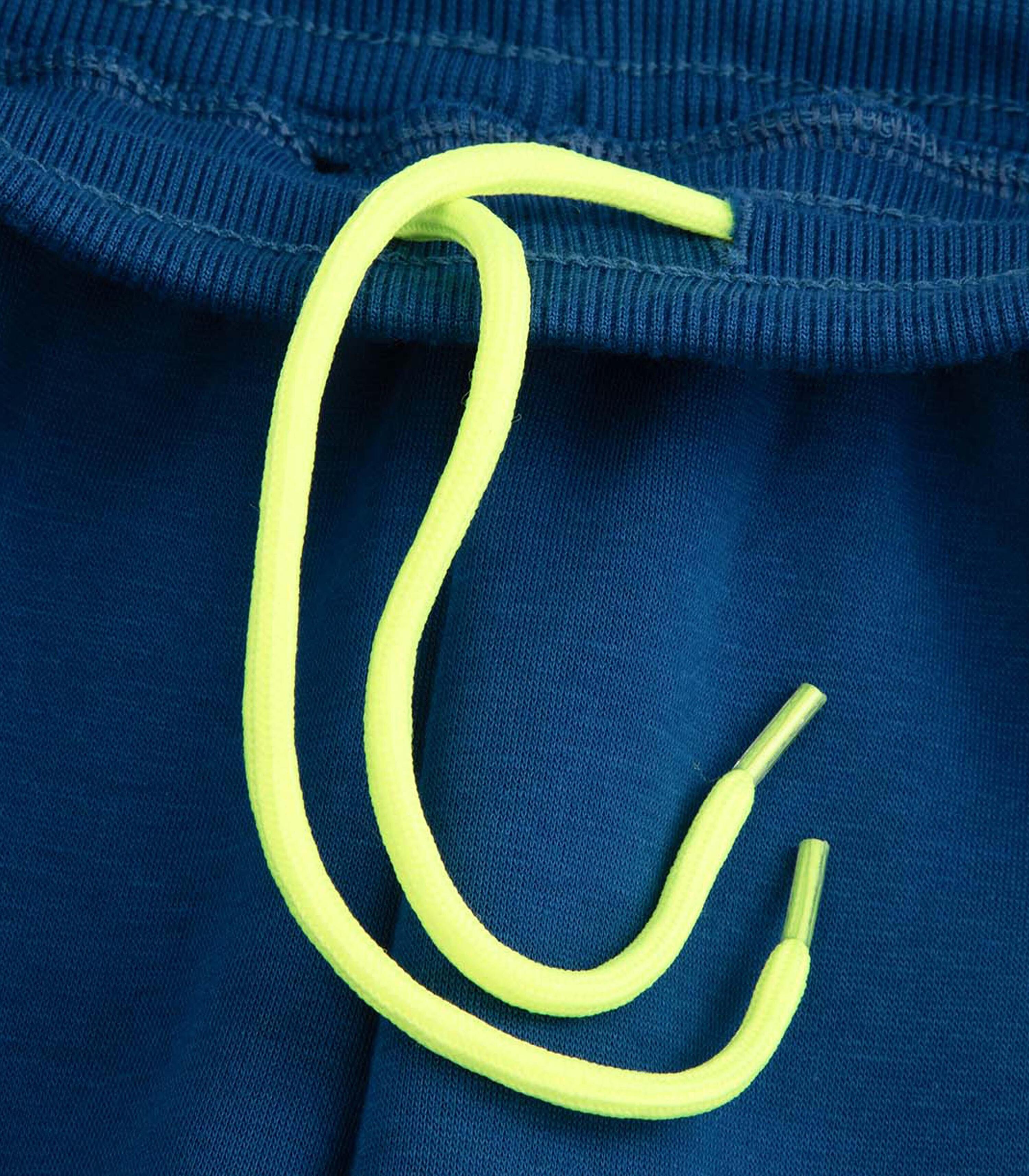 Joggingbroek fleece voor wandel kinderen ZL5 blauw 3/6