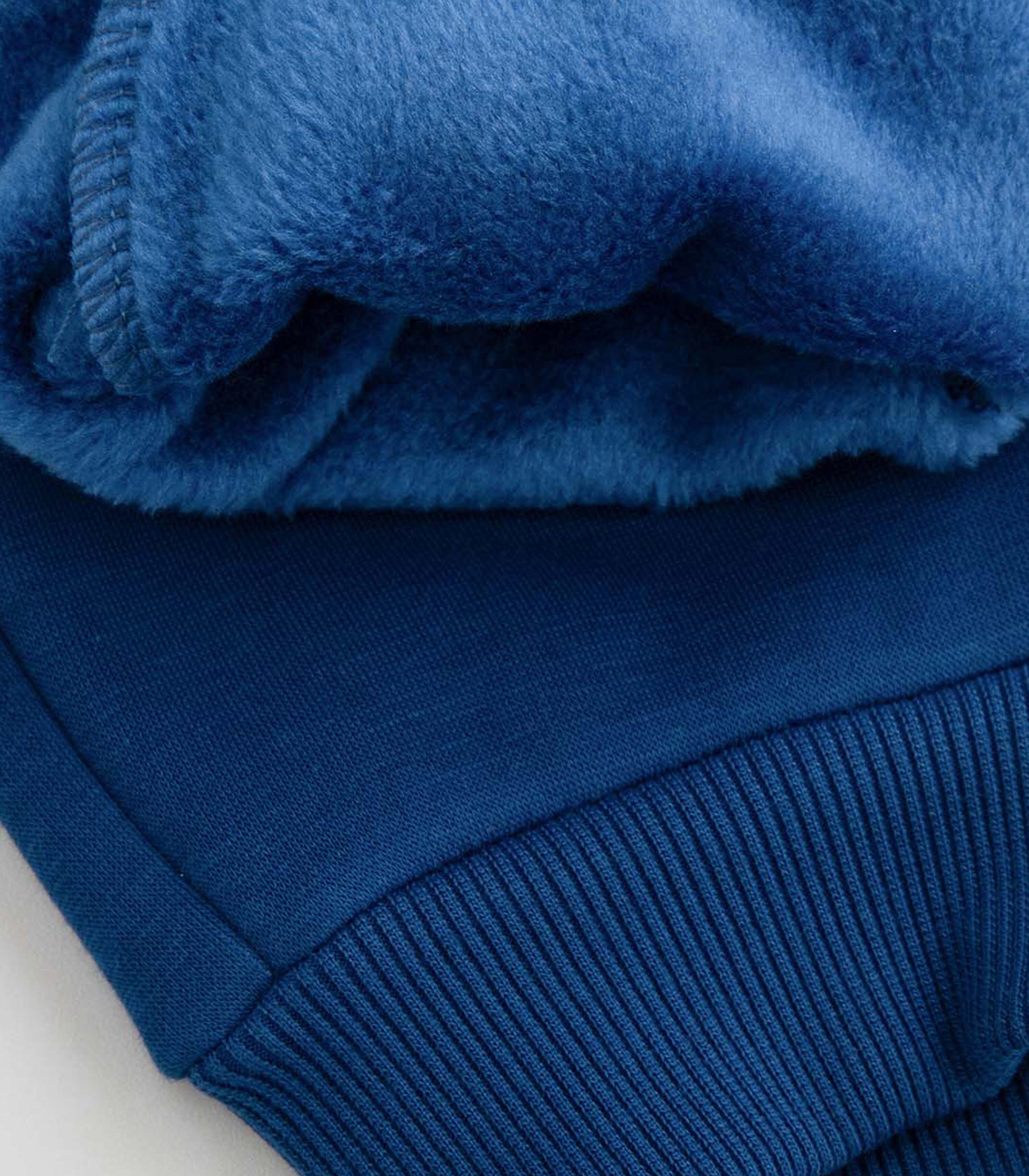 Joggingbroek fleece voor wandel kinderen ZL5 blauw 5/6