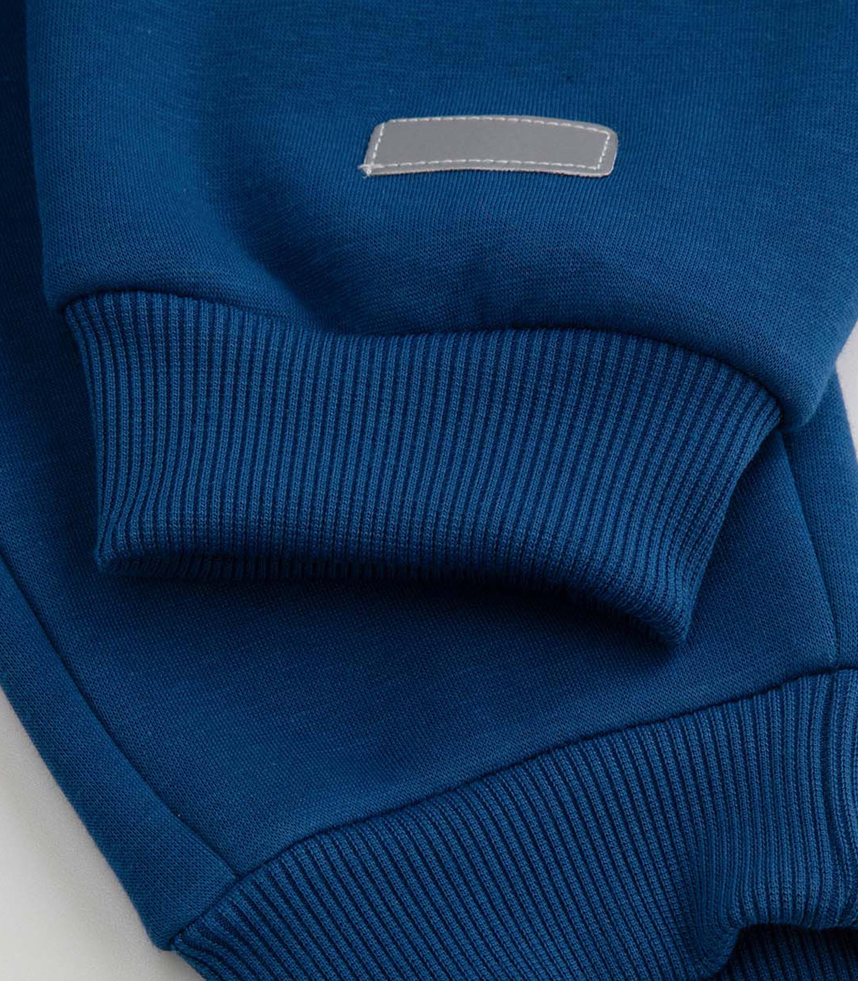 Joggingbroek fleece voor wandel kinderen ZL5 blauw 4/6