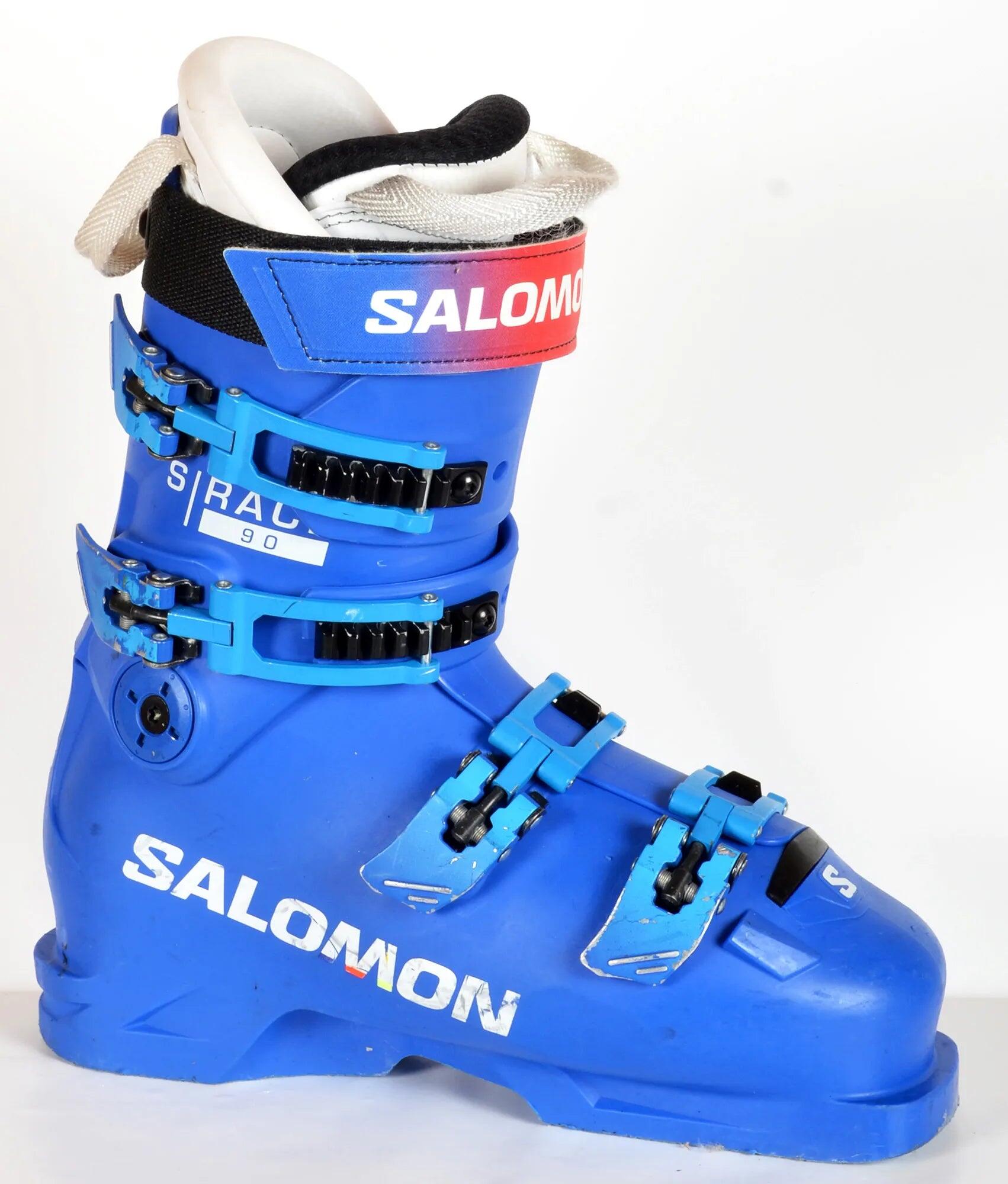 SALOMON RECONDITIONNE - Chaussures de ski Junior Salomon S/RACE 90 full blue - BON