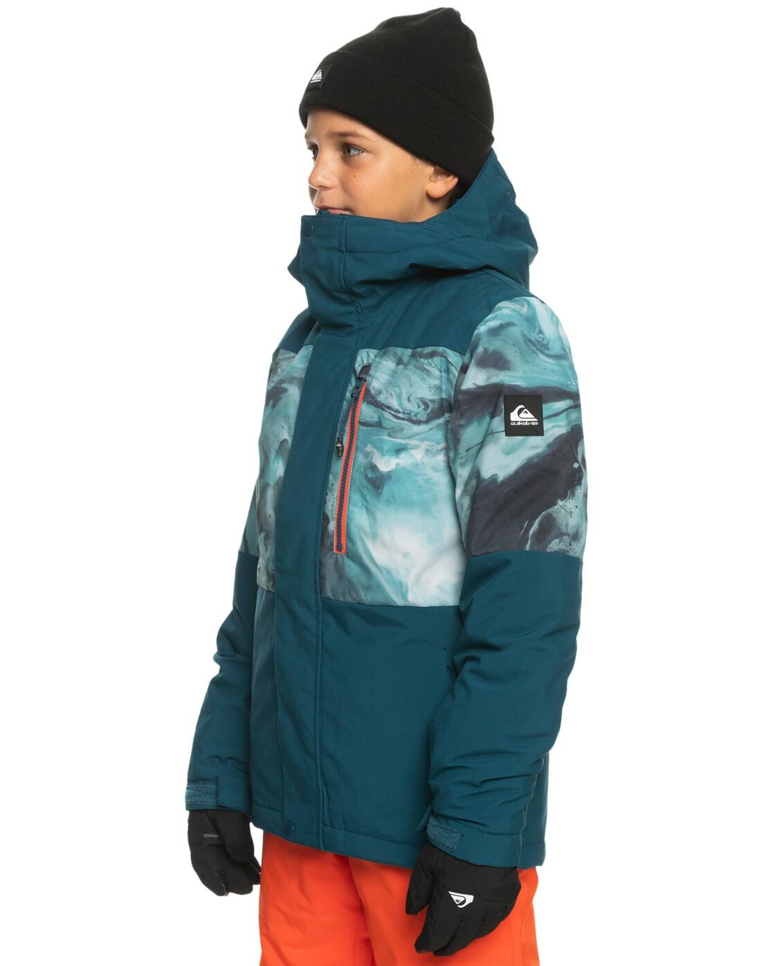 Veste de snow technique MISSION Bleu Garçon 3/7