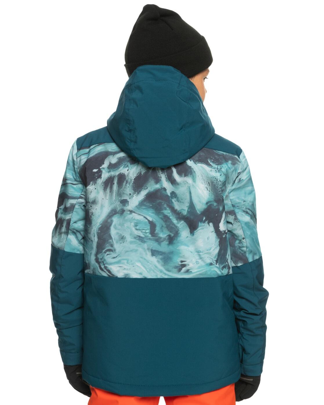Veste de snow technique MISSION Bleu Garçon 2/7