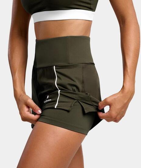 Frauen Tennis/Padel Elegance Shorts Olive