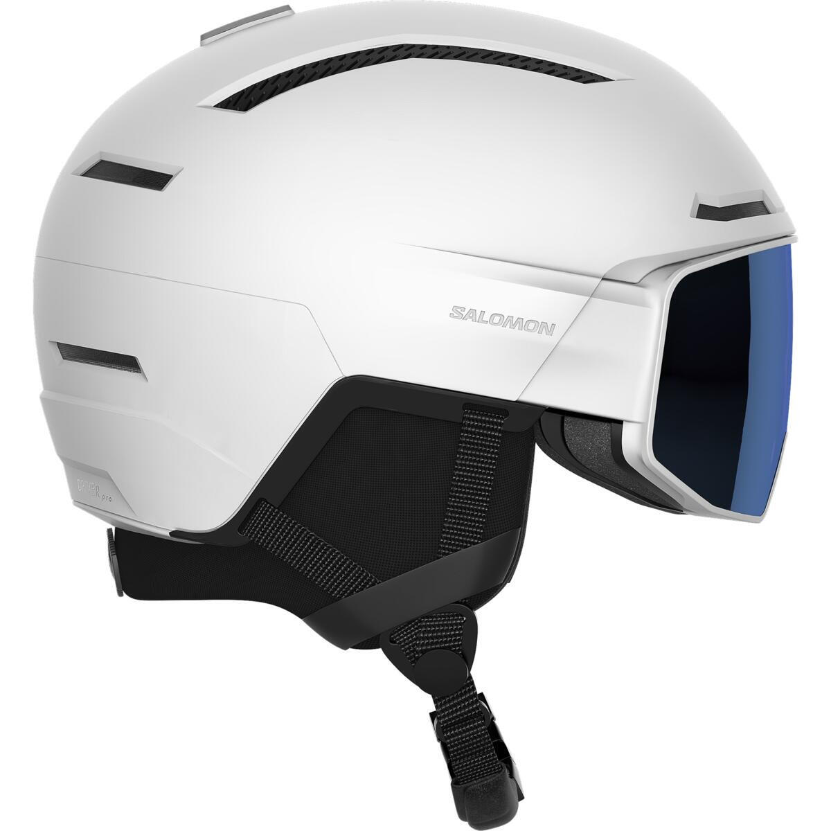 Kask z przyłbicą szybą Salomon Driver Pro Sigma Mips White 2026 3/6