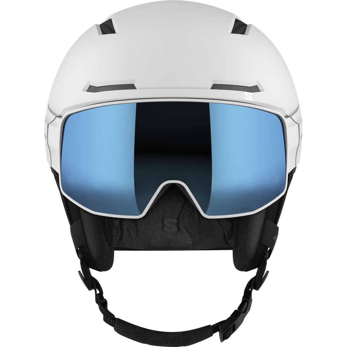 Kask z przyłbicą szybą Salomon Driver Pro Sigma Mips White 2026 6/6