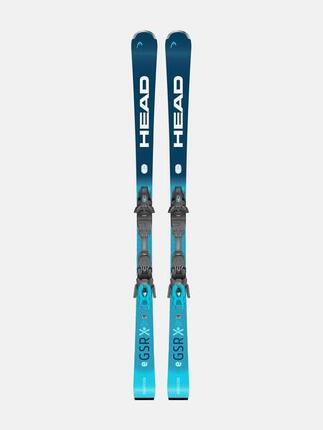 Skis de descente HEAD WORLDCUP REBELS E.GSR + fixations PR 11 GW 163 cm