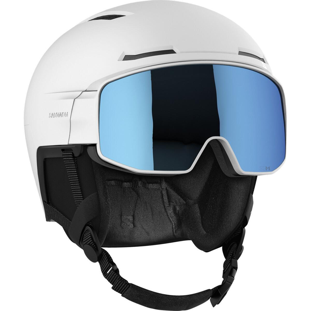 Kask z przyłbicą szybą Salomon Driver Pro Sigma Mips White 2026 4/6
