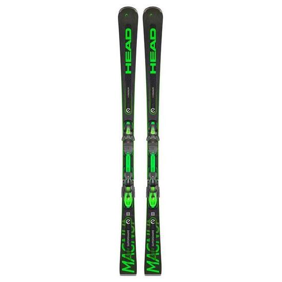Skis HEAD SUPERSHAPE e-MAGNUM + fixations PRD 12 GW 149 cm